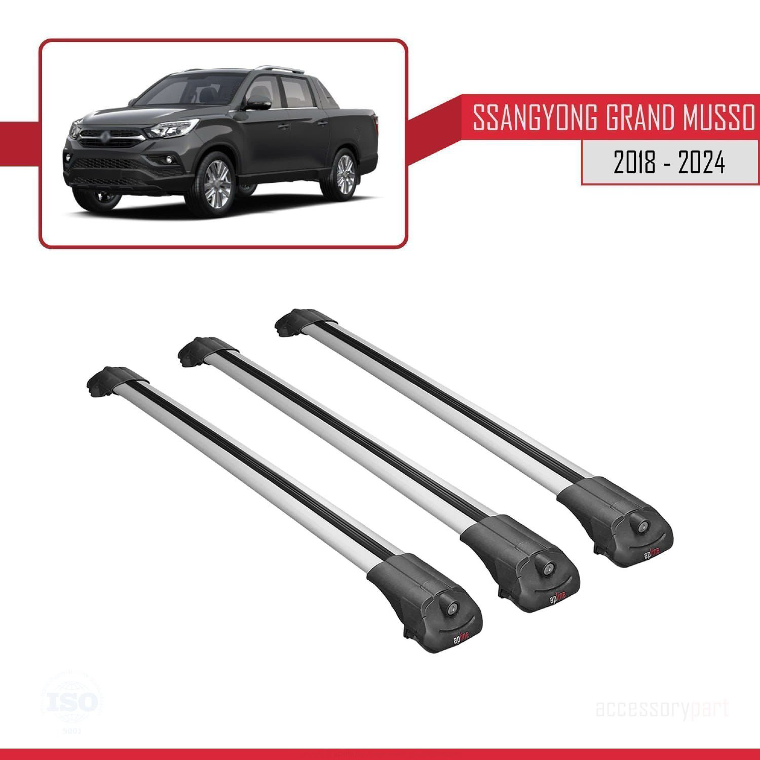 Ssangyong Grand Musso 2018 ve Sonrası ile uyumlu ACE-1 Ara Atkı T