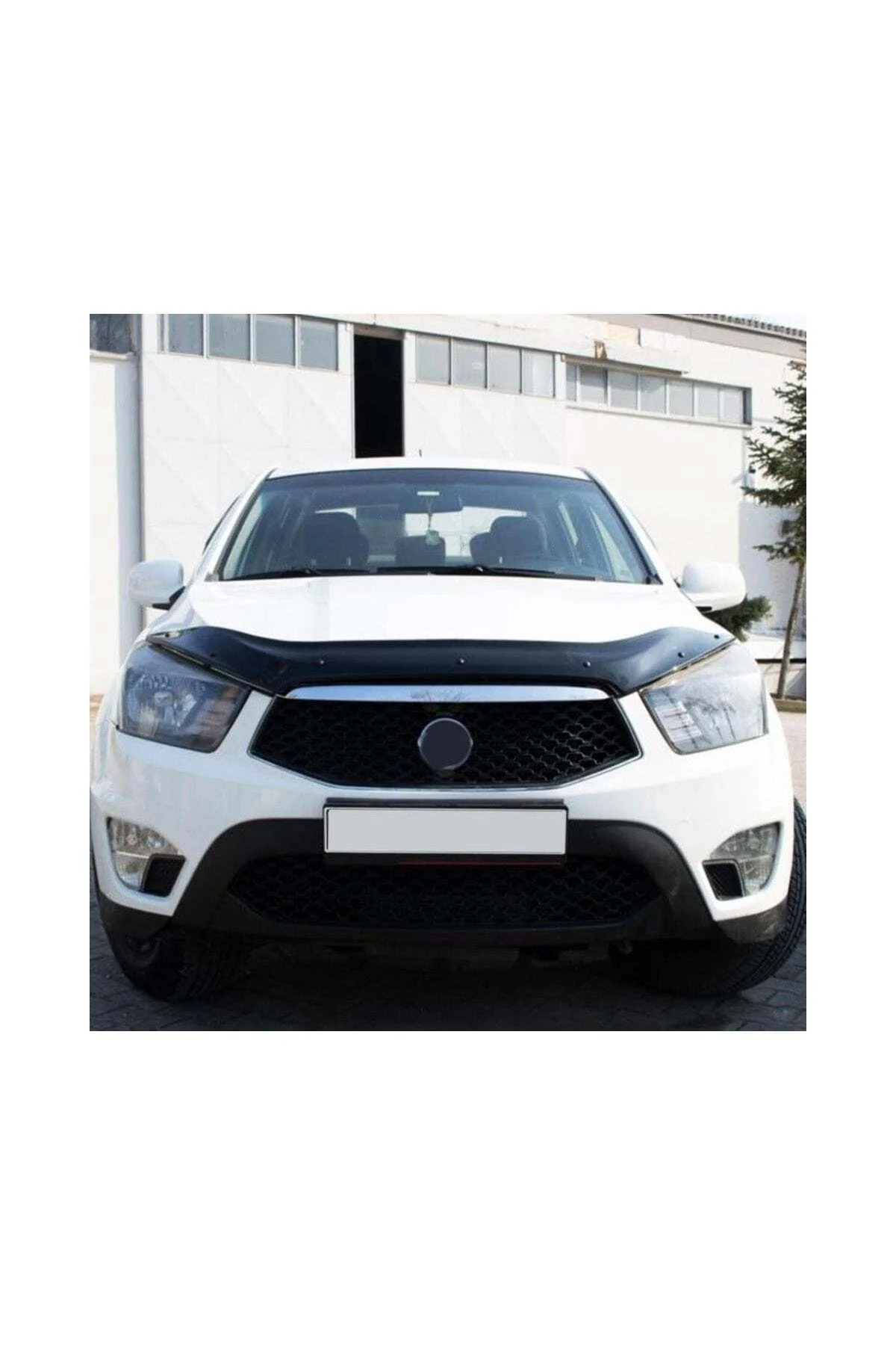 Ssangyong Korando 2011-2018 Uyumlu Kaput Rüzgarlığı Ön Kaput Koruma ABS Parlak Siyah Ssangyong Korando 2011-2018 Uyumlu Kaput Rüzgarlığı Ön Kaput Koruma ABS Parlak Siyah - Görsel 2