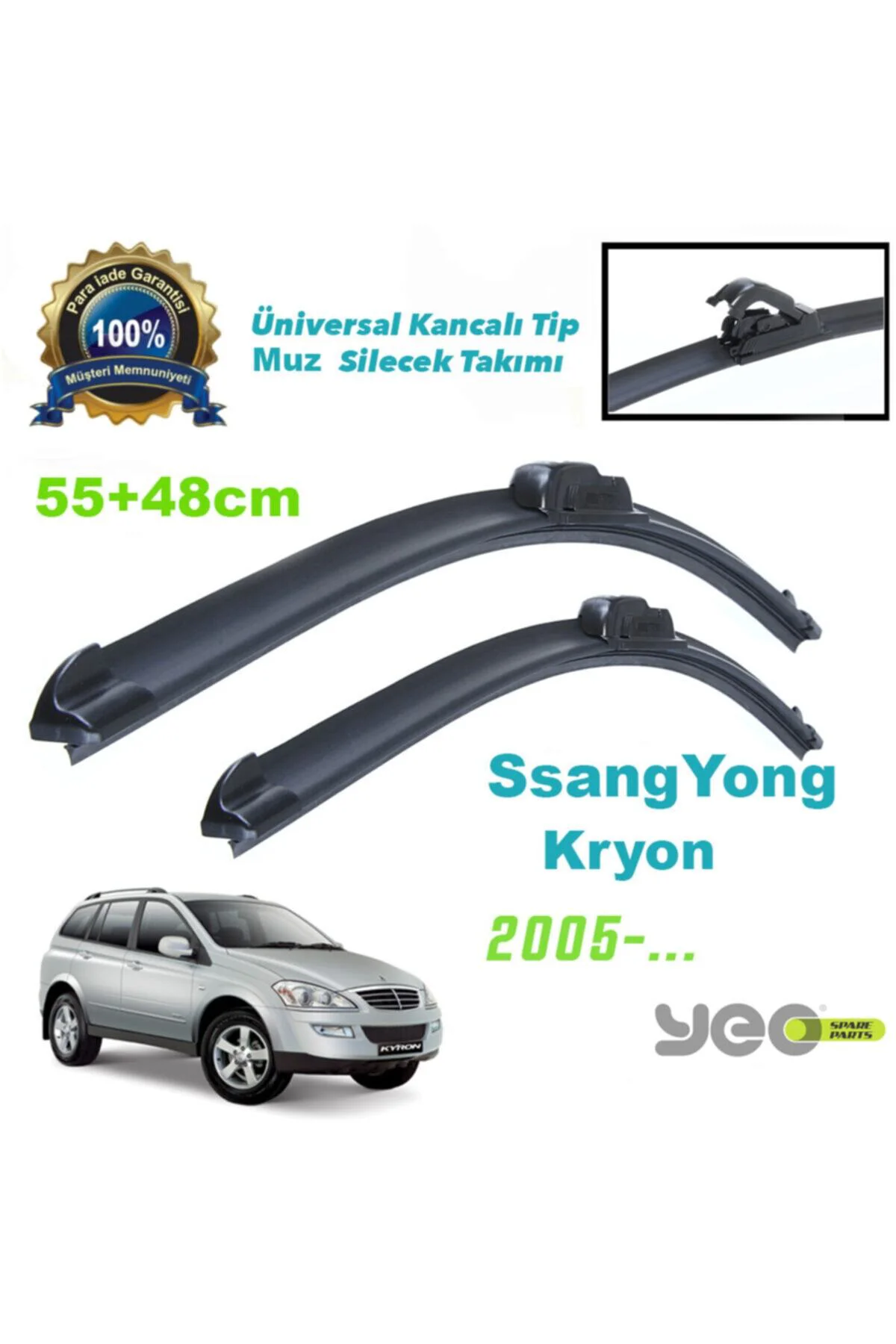 Ssangyong Kryon Aeroflex Muz Silecek Takımı