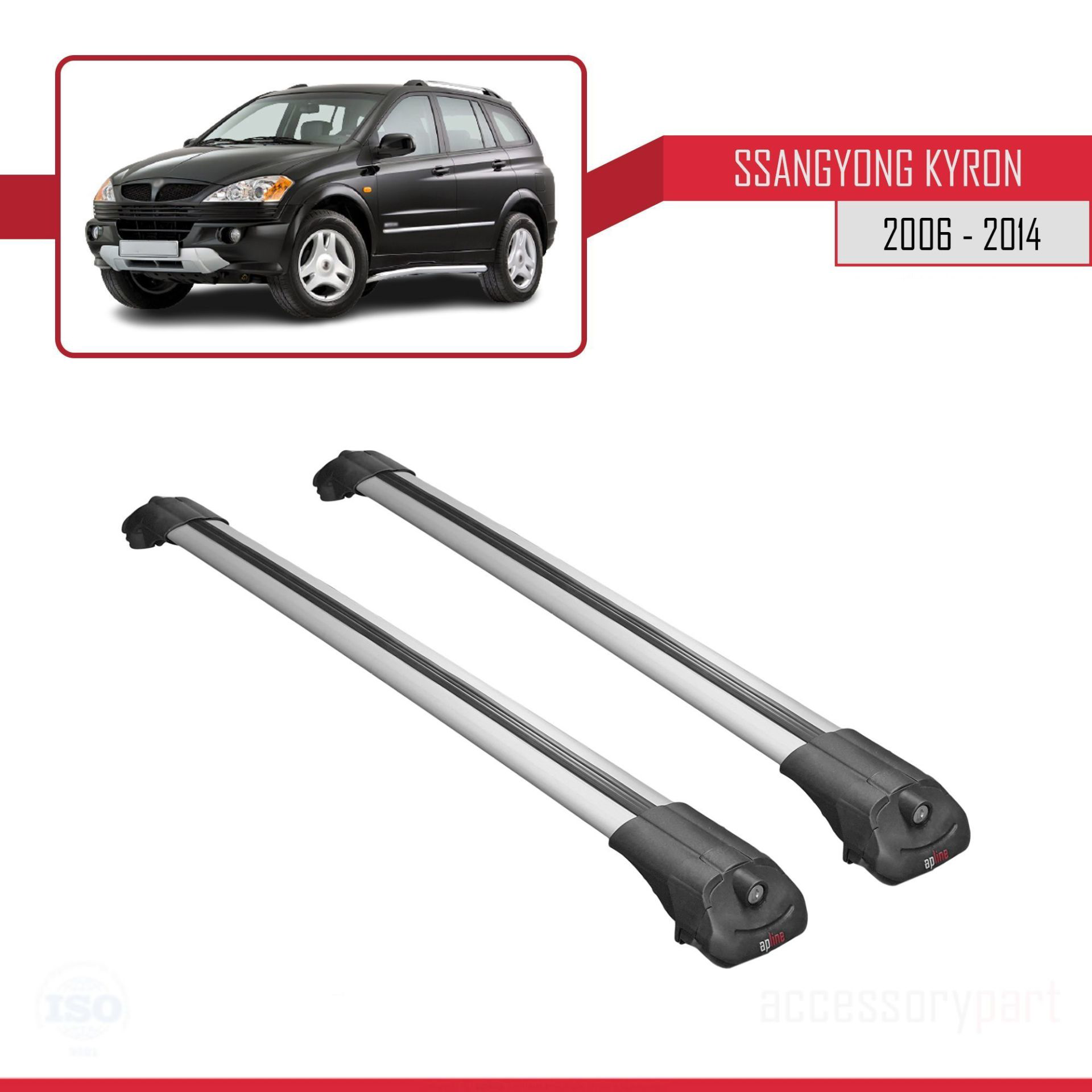 Ssangyong Kyron 2006-2014 Arası ile uyumlu ACE-1 Ara Atkı Tavan B