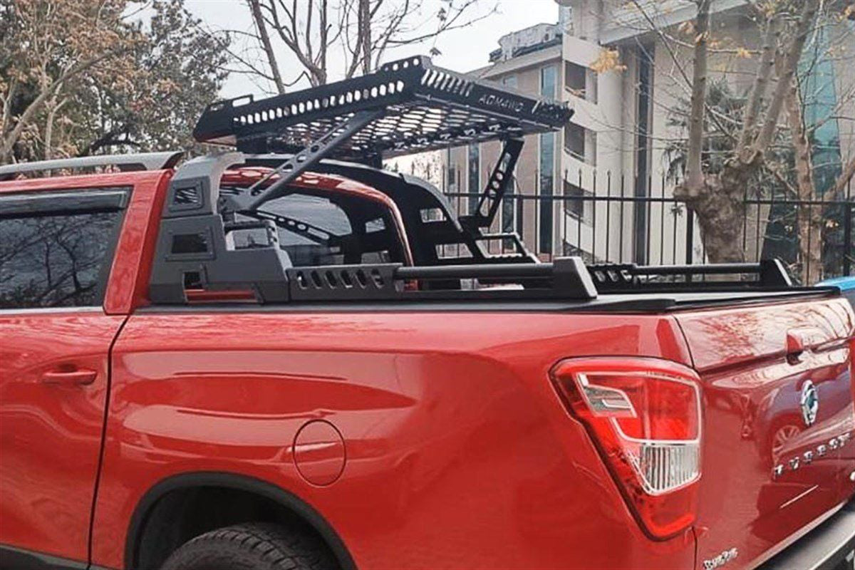 Ssangyong Musso Uyumlu 2019+ Uyumlu Sepetli Roll Bar Aqm-S10 Ssangyong Musso Uyumlu 2019+ Uyumlu Sepetli Roll Bar Aqm-S10