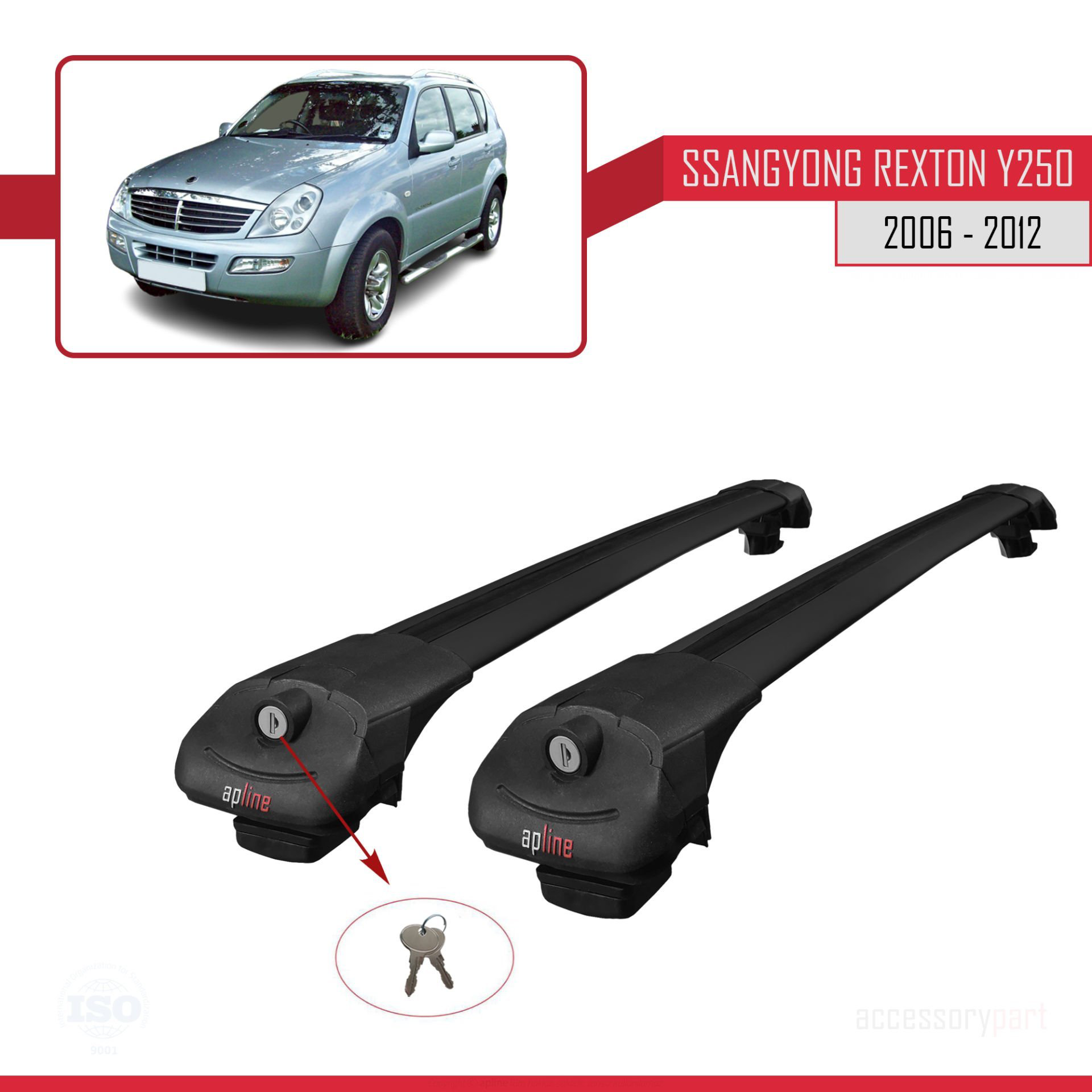 Ssangyong Rexton Y250 2006-2012 Arası ile uyumlu ACE-1 Ara Atkı T
