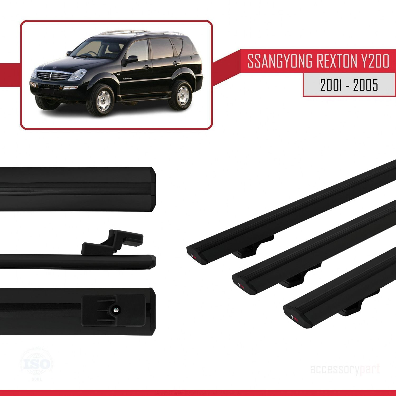 Ssangyong Rexton Y200 2001-2005 Arası ile uyumlu Basic Model Ara 