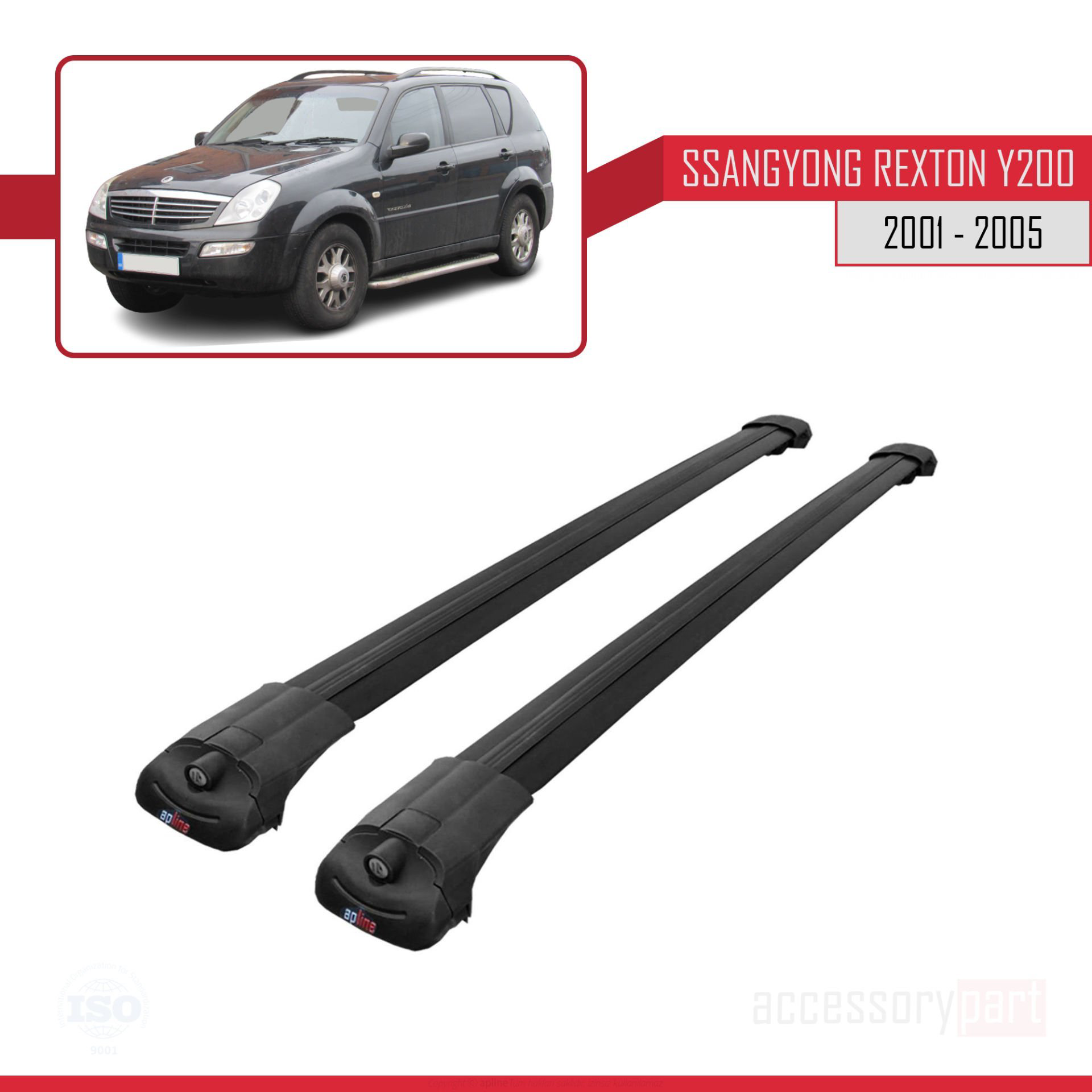 Ssangyong Rexton Y200 2001-2005 Arası ile uyumlu ACE-1 Ara Atkı T