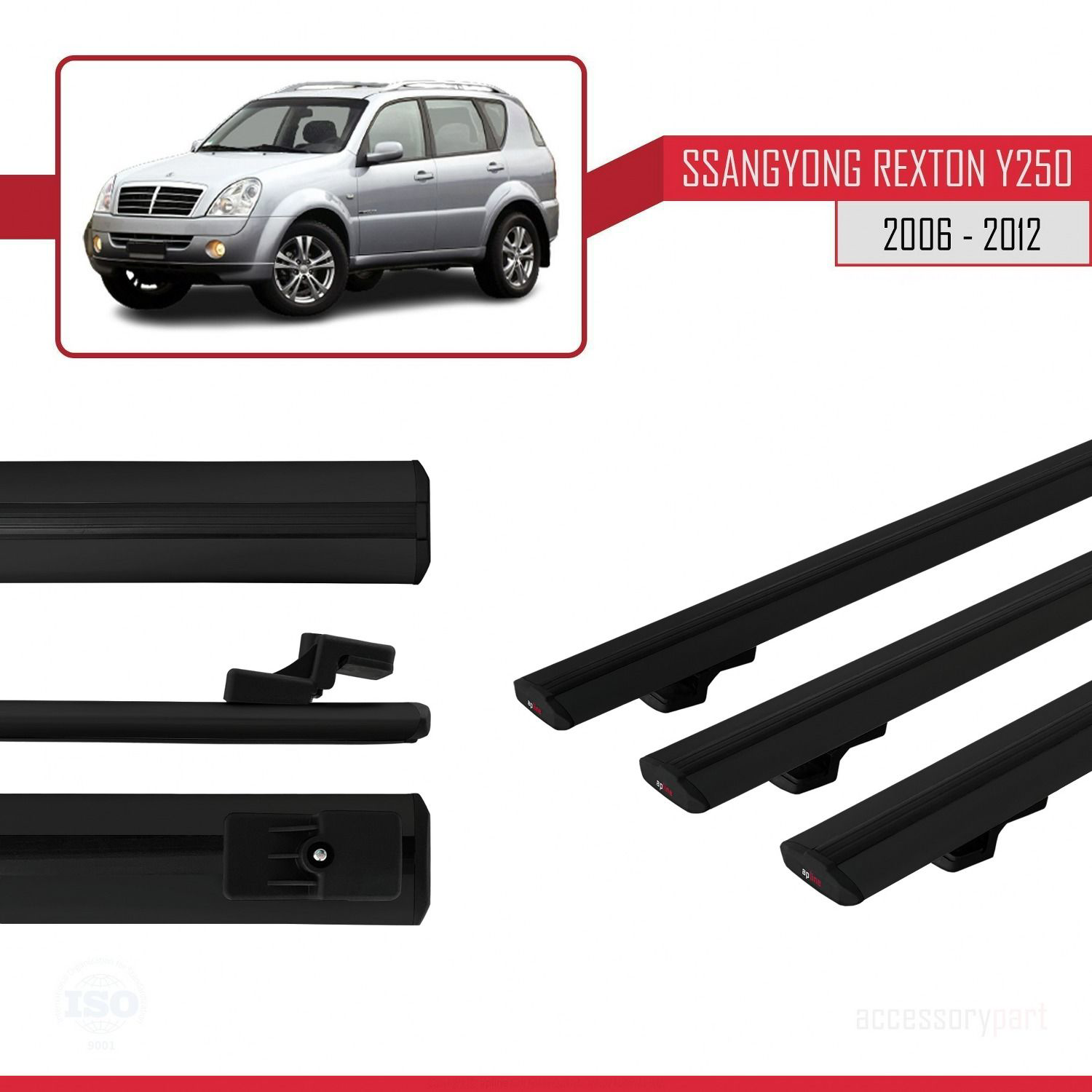 Ssangyong Rexton Y250 2006-2012 Arası ile uyumlu Basic Model Ara 