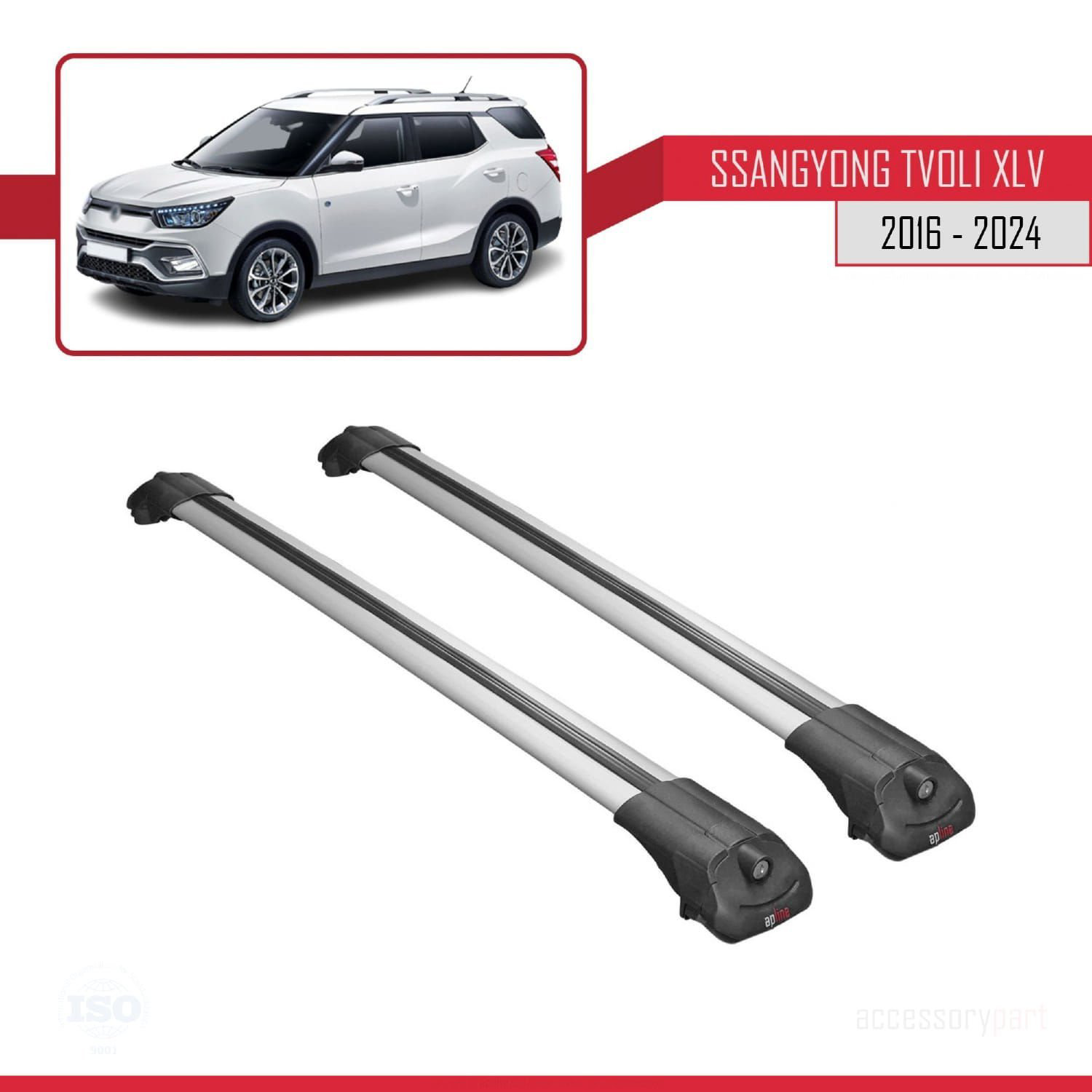 Ssangyong Tivoli XLV 2016 ve Sonrası ile uyumlu ACE-1 Ara Atkı Ta