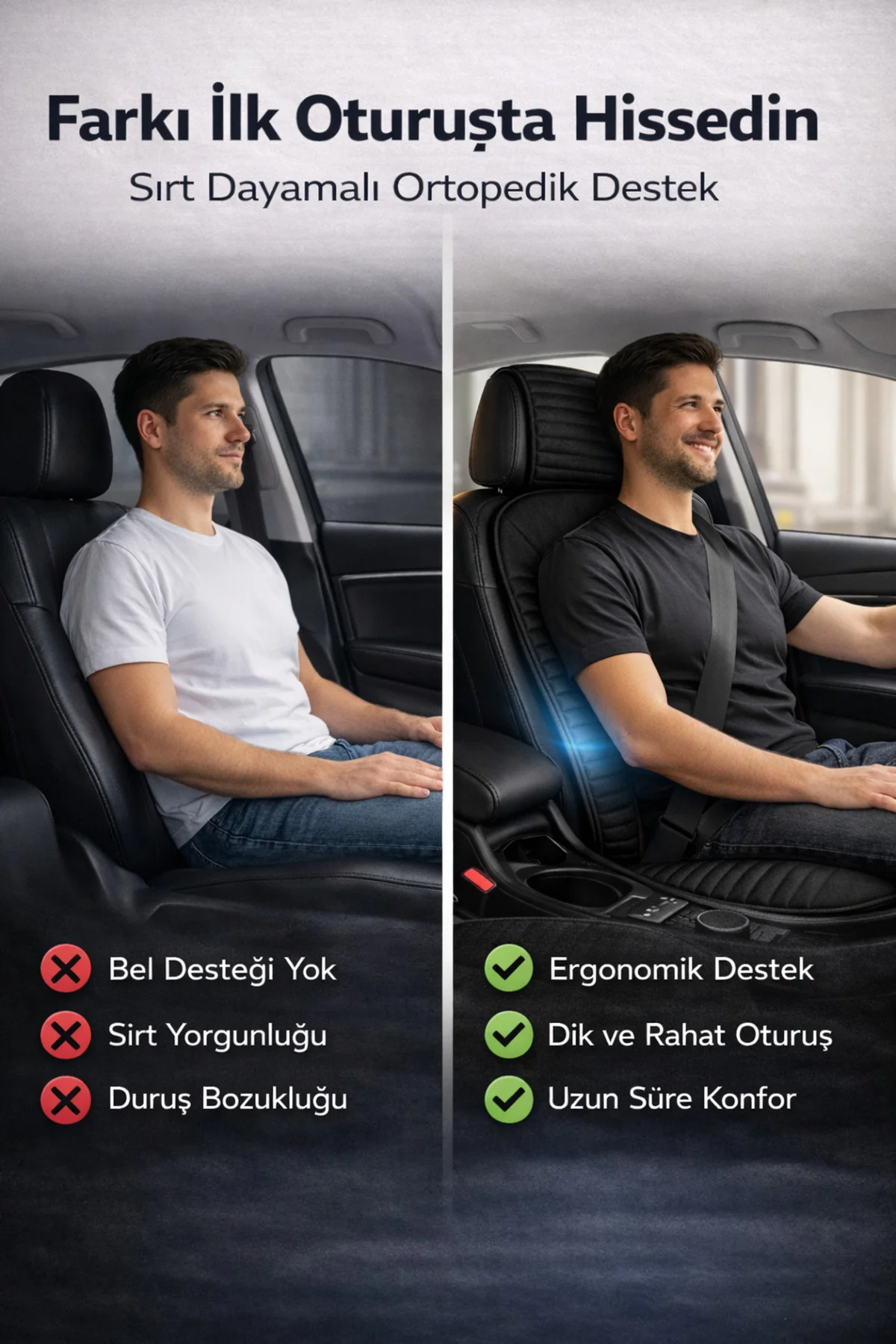 SsangYong VİVULİ 2019 Uyumlu Vento 2 Parça Ön Oto Koltuk Minderi Terletmez Kaymaz Taban Siyah Fiyatı, Yorumları ve Özellikleri