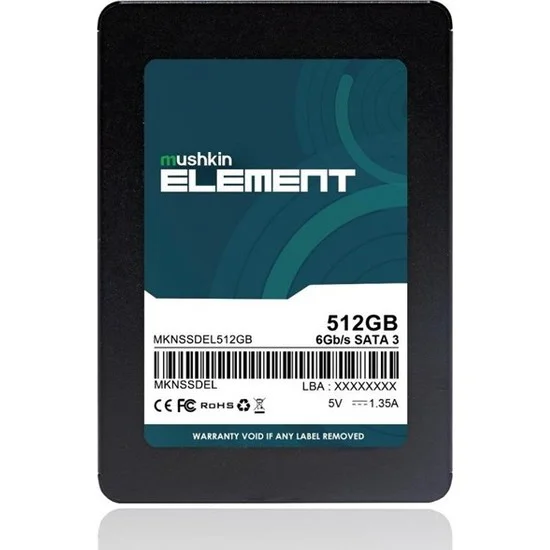 SSD - MKNSSDEL512GB - 2.5 SATA III 7mm SSD -  - 512GB - Element 512GB 7mm SSD - 2.5 SATA III - 7mm