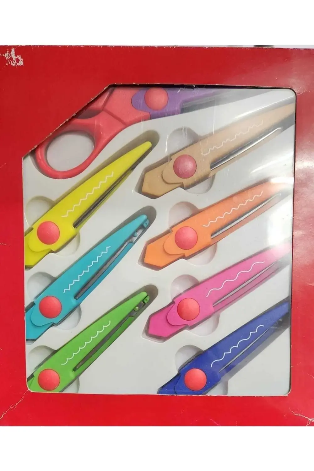 St-401 Şekilli Anaokulu Makası 8'li Set