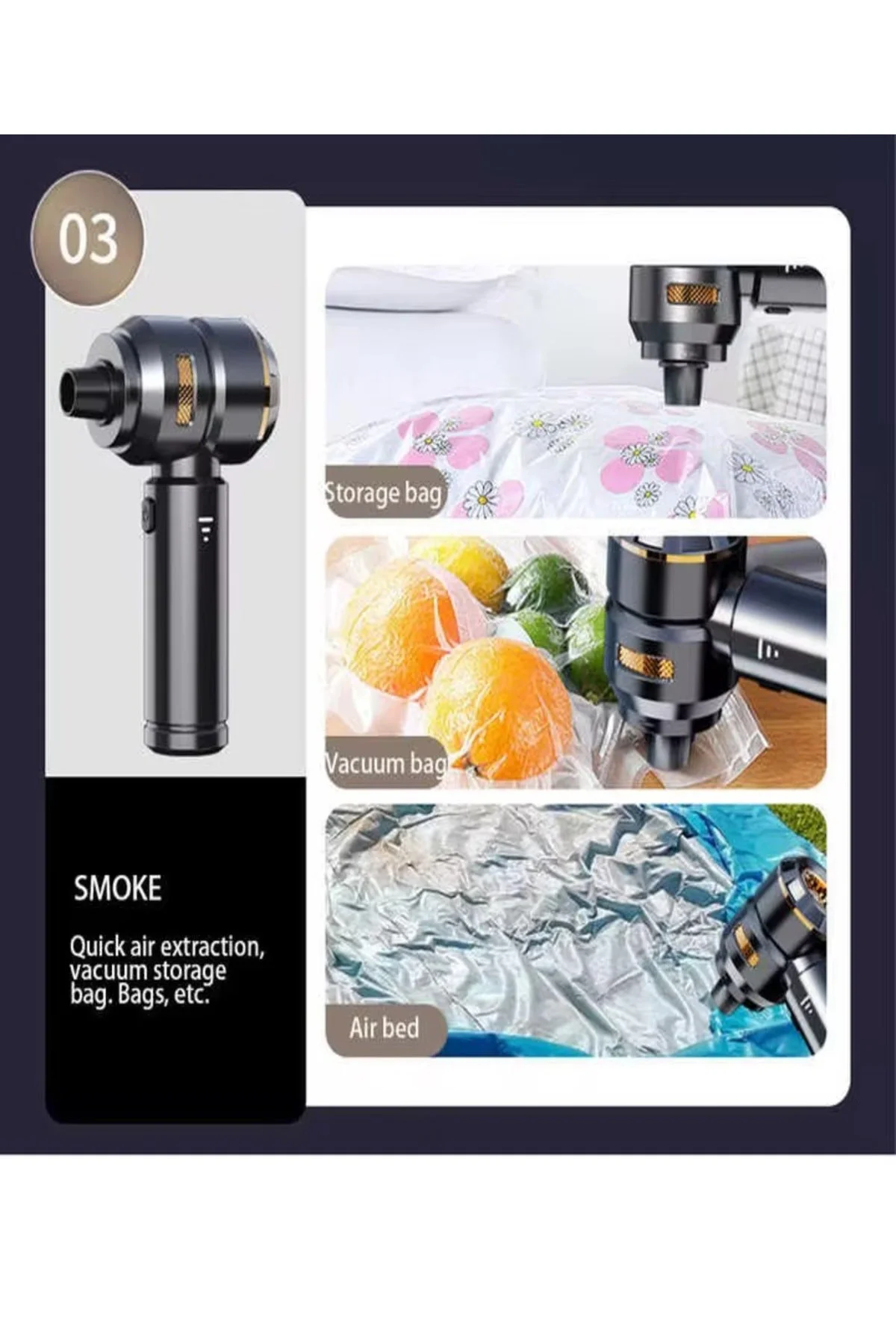 ST-6659 Plus Kablosuz El Süpürgesi & Hava Üfleme (2'si 1 Arada) - Güçlü ve Pratik Temizlik