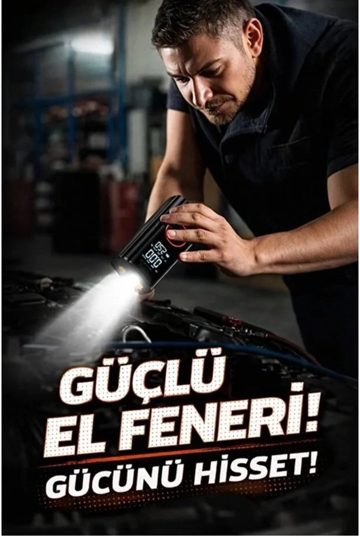 St-9650 Şarjlı 10.000 Mah Taşınabilir Araç Ha Kompresörü Akü Takv