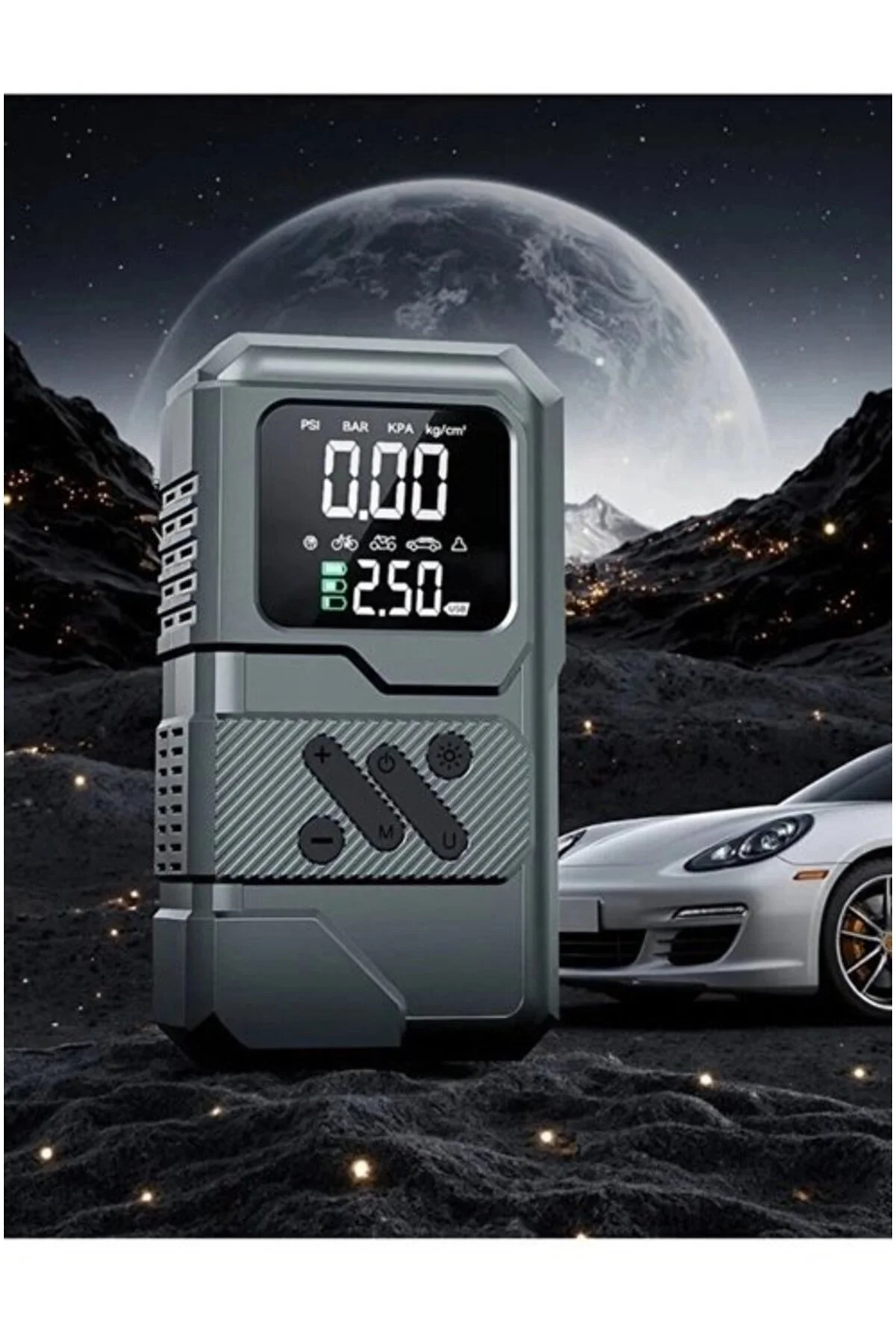 St-9654 Şarjlı 10.000 Mah Taşınabilir Araç Ha Kompresörü Akü Takv
