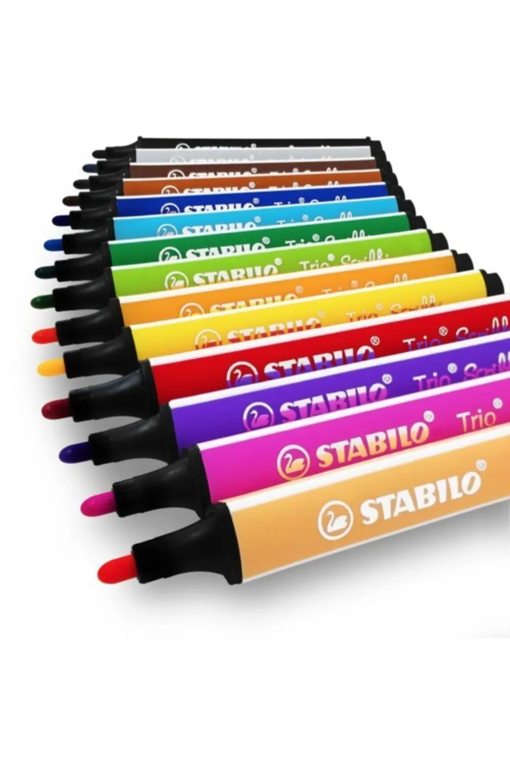 STABILO RIO SCRIBBI STAND 40LI 12 668\40-1 KEÇELİ KALEM K.YEŞİL