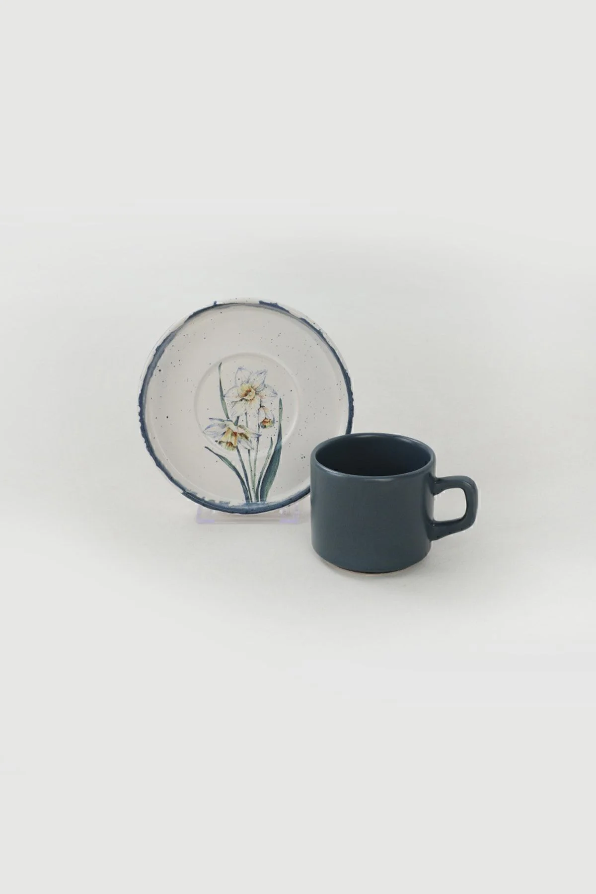 Stackable Çay Takımı Anadolu Çiçekleri 12 Parça 6 Kişilik