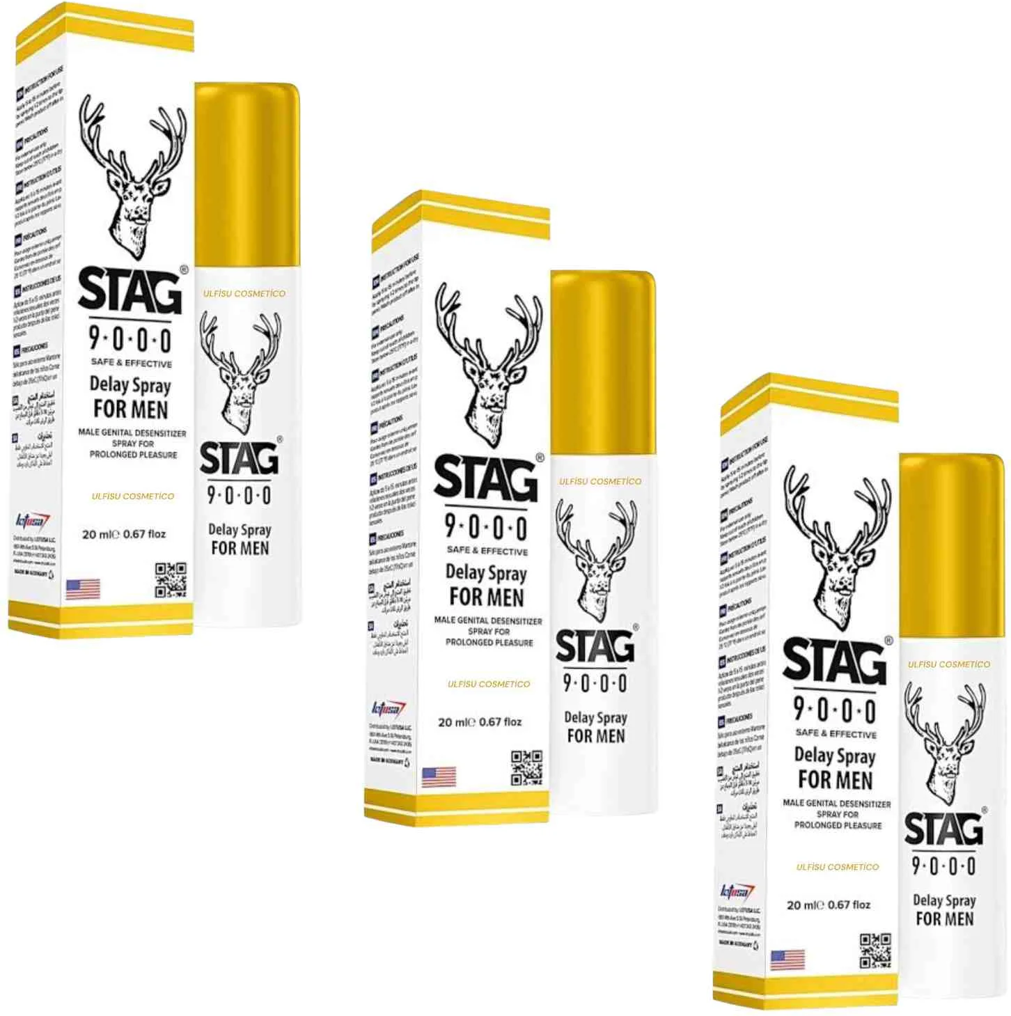 Stag Sprey 3 Adet - Enerji ve Canlanma İçin 20 ml Sprey Fiyatı, Yorumları ve Özellikleri