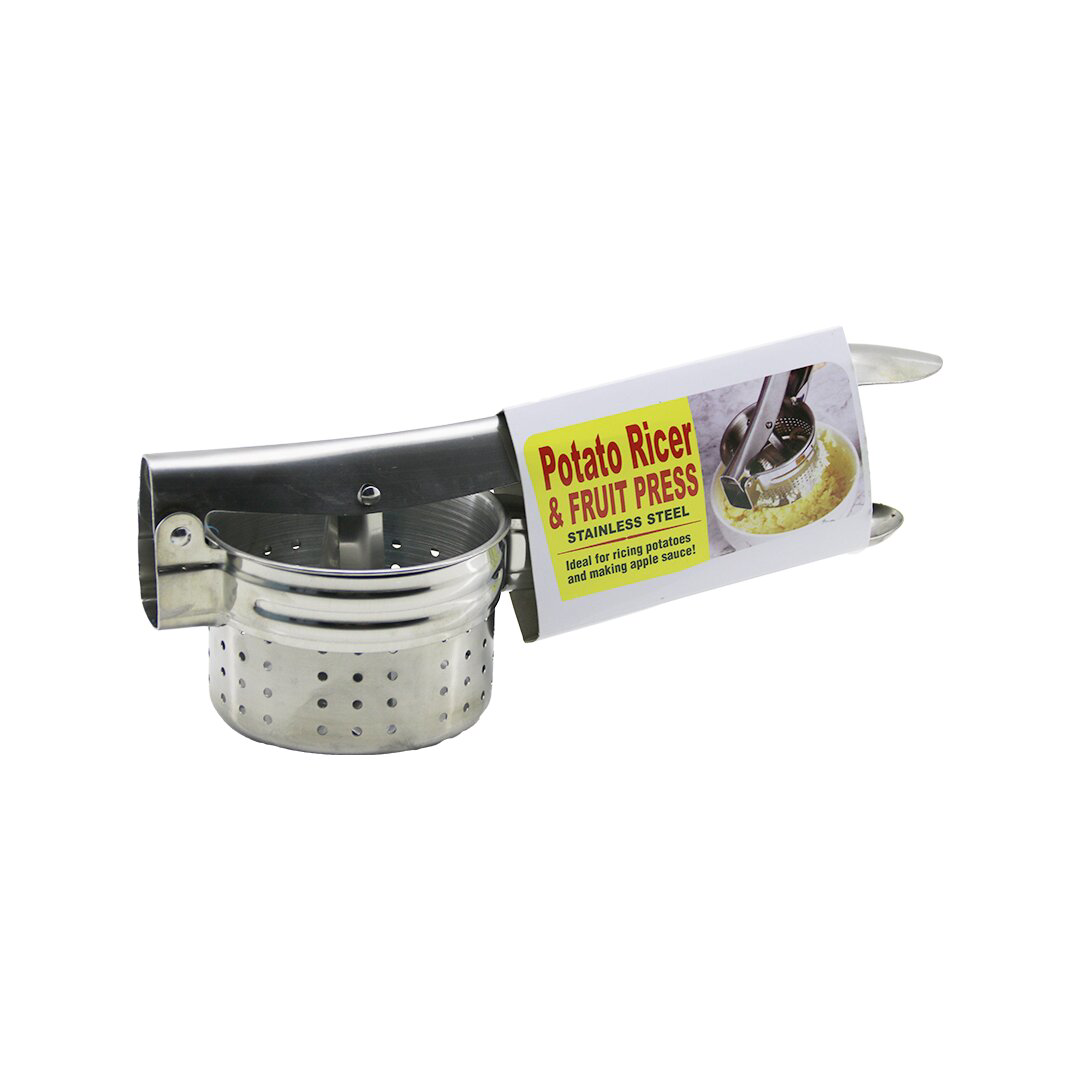 Just Cheap Store Stainless Steel Manuel Kollu - Çelik Metal  Patates Ezici - Meyve