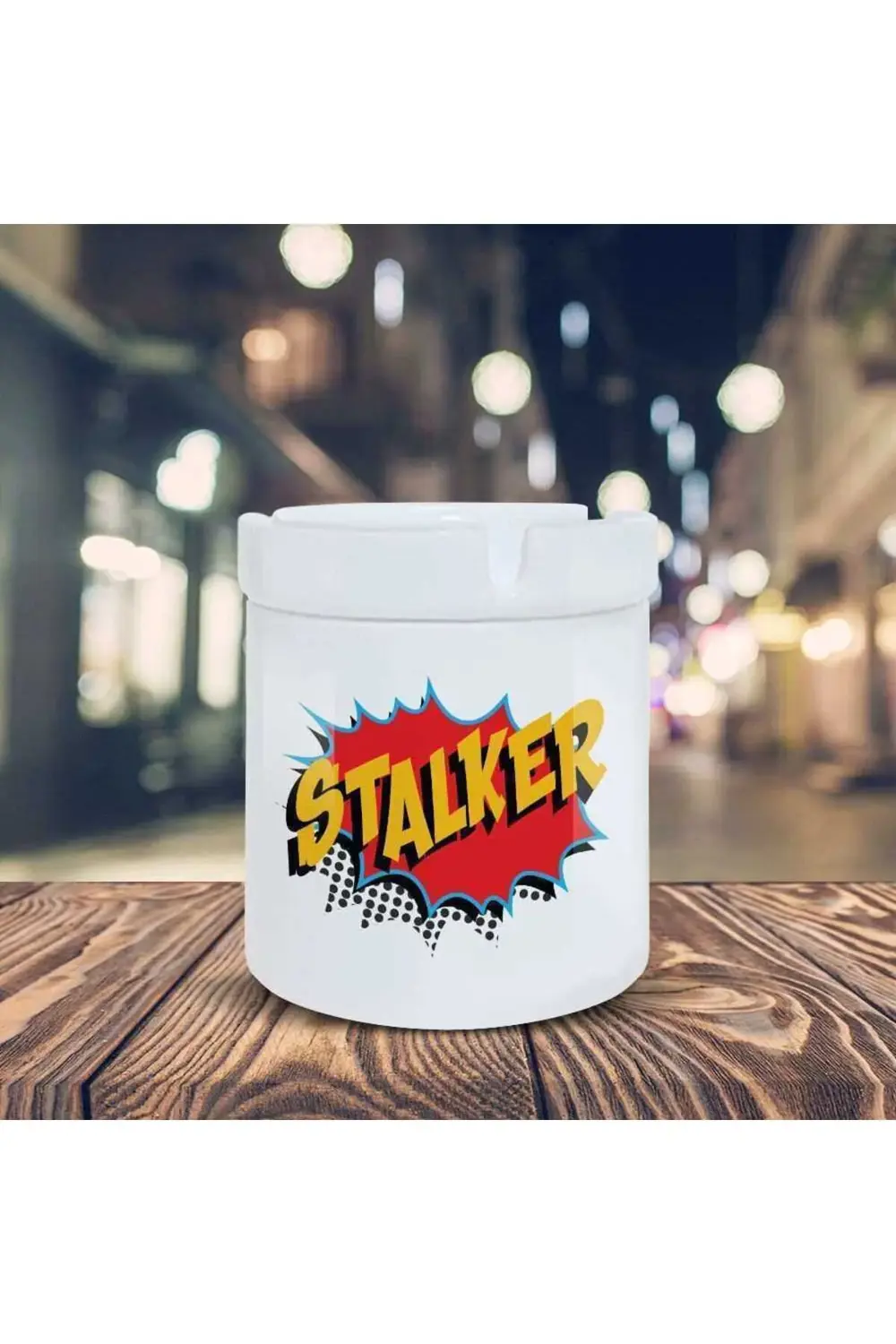 Stalker Küllük Pop Art Baskılı Kül Tablası K-106