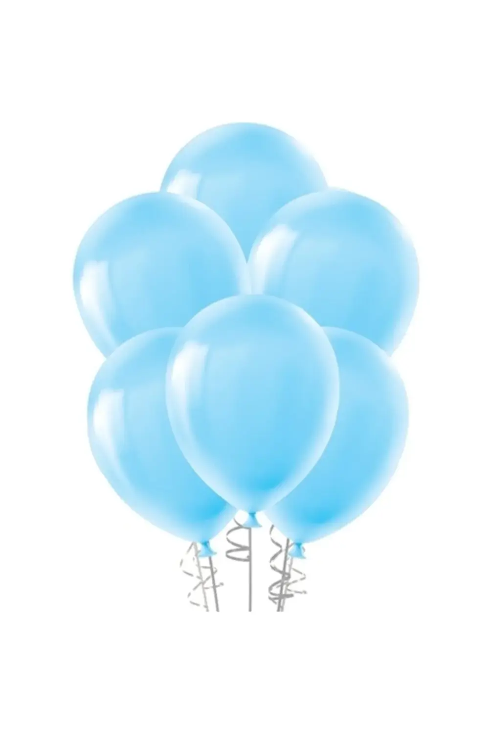 Stand Balonu (12 'li ) Pastel Açık Mavi