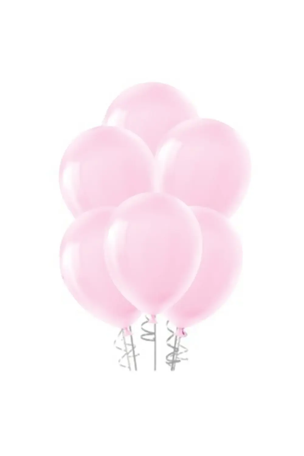 Stand Balonu (12 'li ) Pastel Açık Pembe
