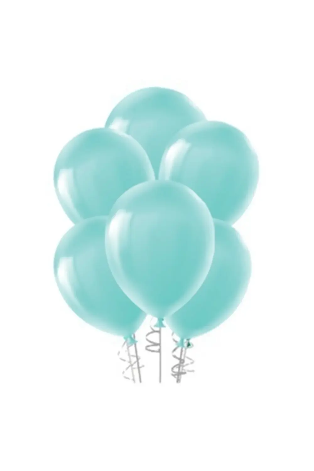 Stand Balonu (12 'li ) Pastel Su Yeşili