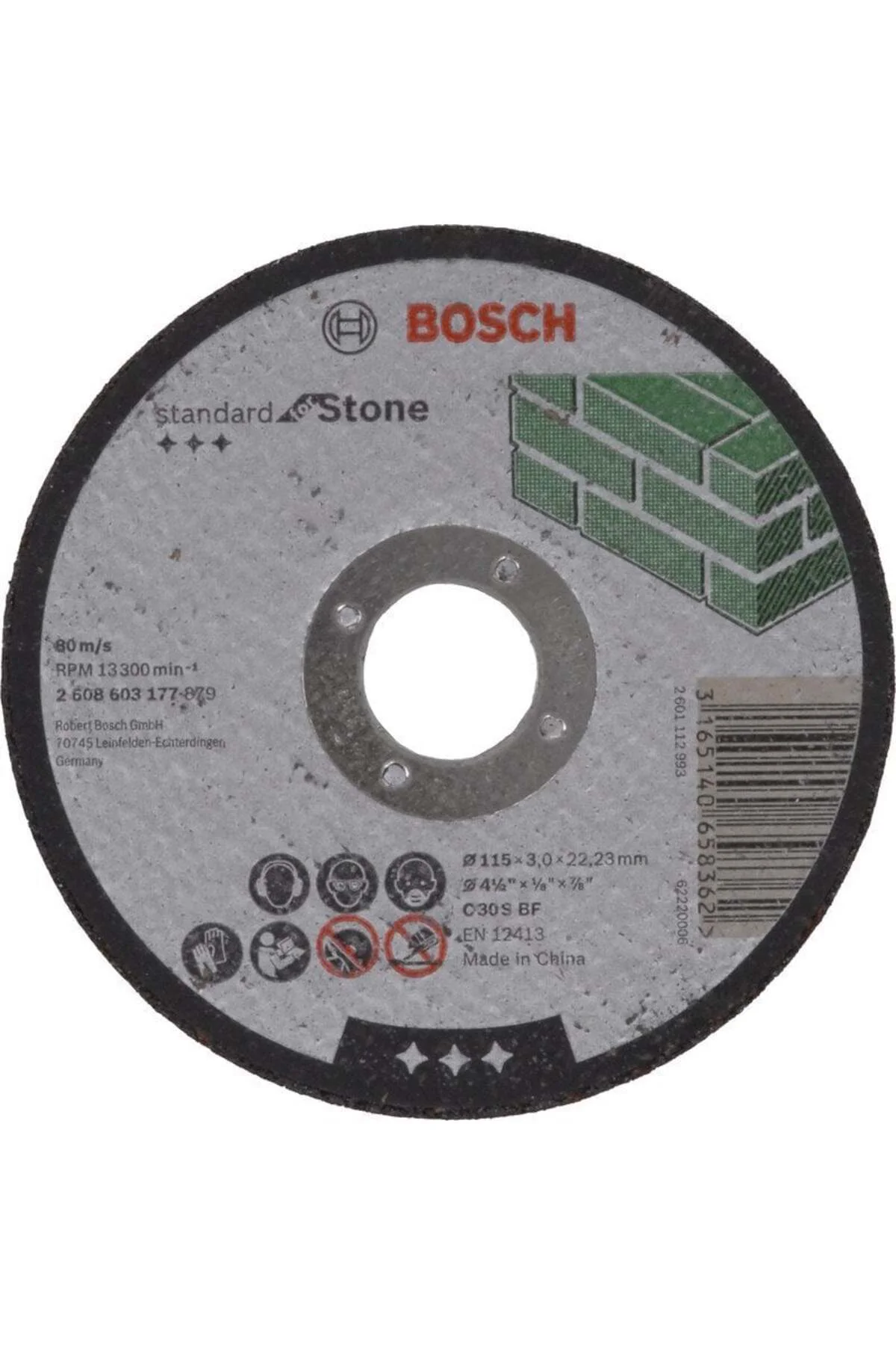 Standard For Stone Düz 115x3,0 mm