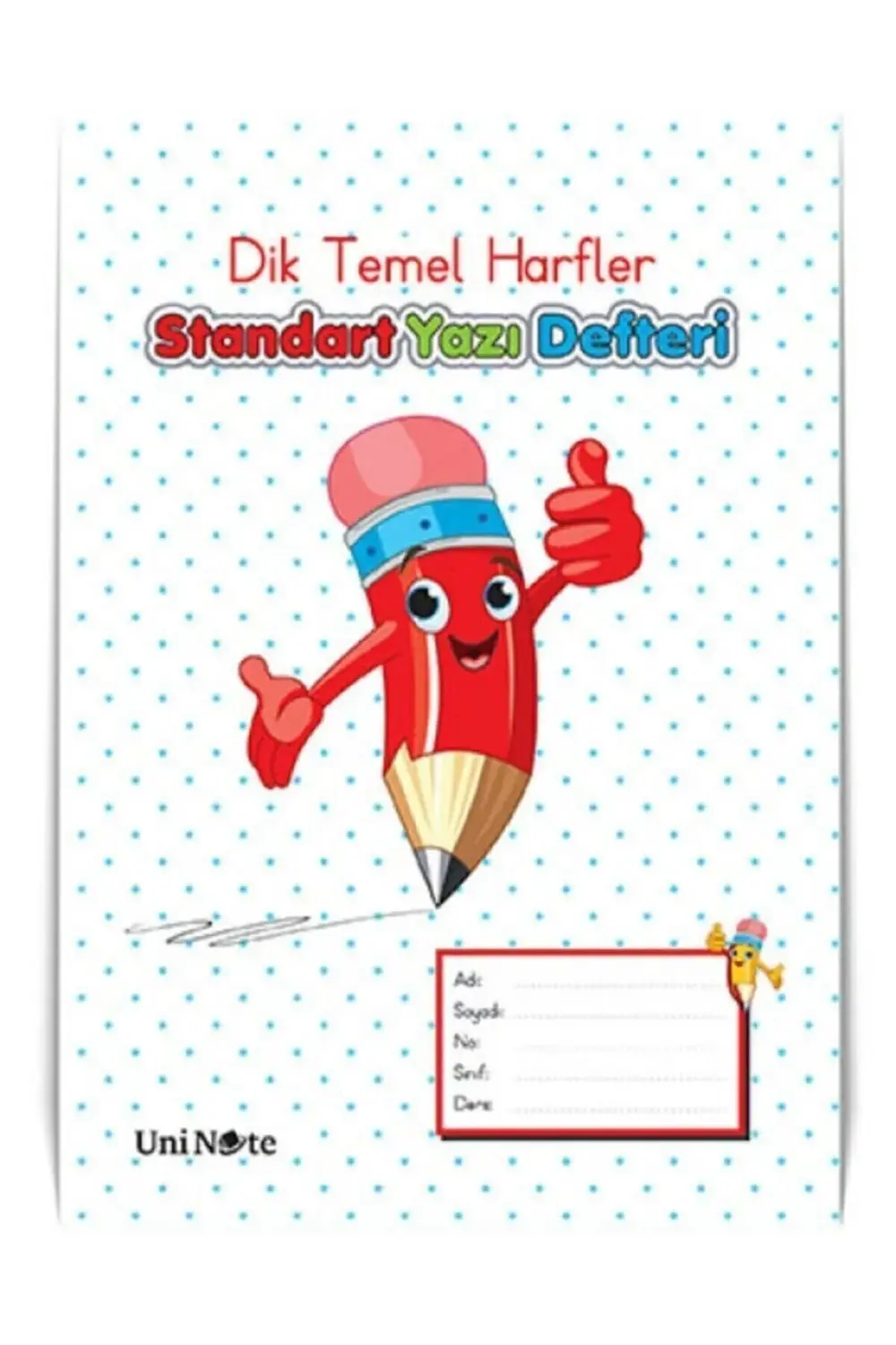 Standart Dik Kılavuz Çizgili A5 40 Yaprak Pp Kapak Güzel Yazı Def