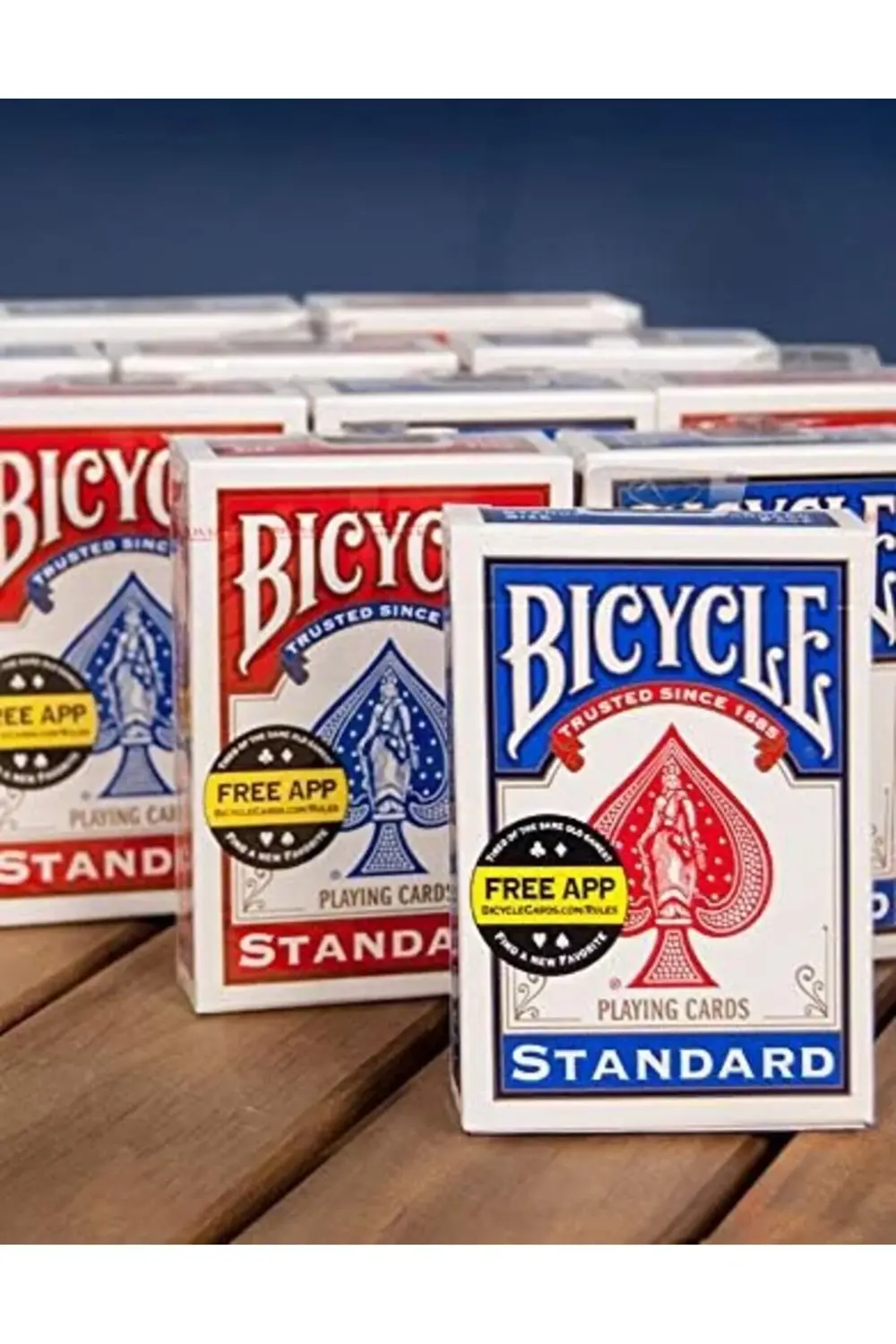 Standart Dizin Oyun Kartları, 12'li Paket 395519