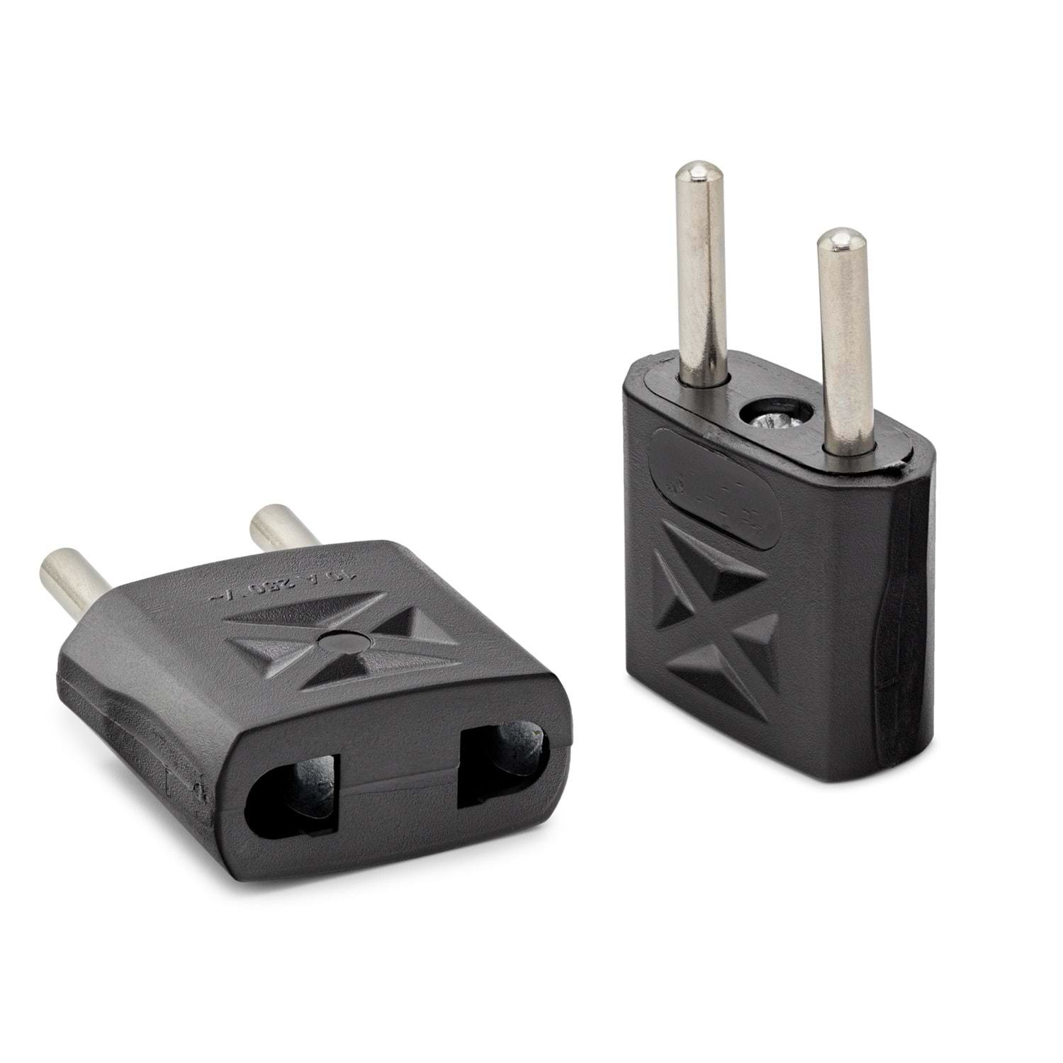 Standart Fiş Adaptörü 4 Mm Siyah HDX1254