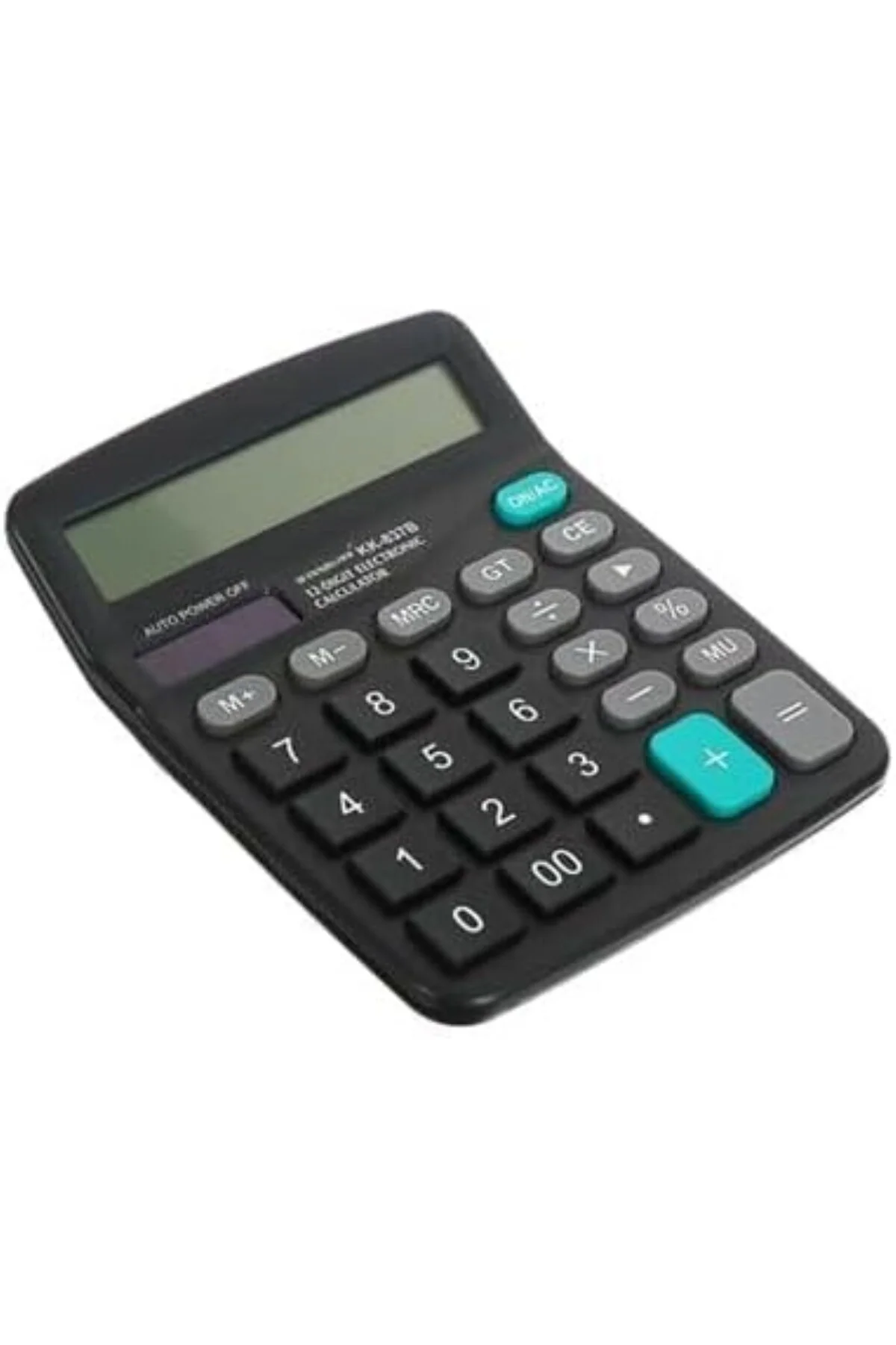 Standart Fonksiyonlu 12 Haneli Geniş LCD Ekran,Pill Masaüstü Hesa