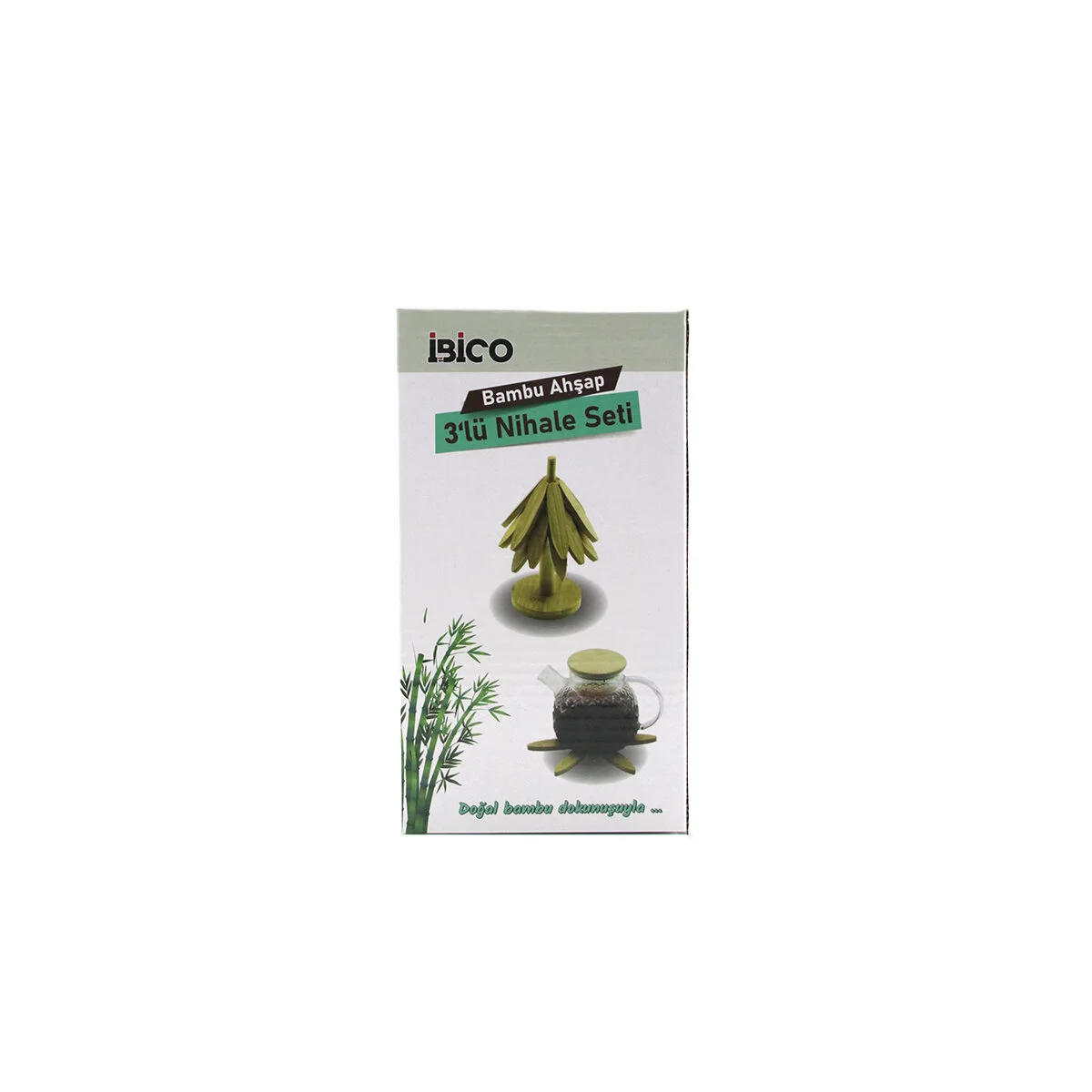 Standlı=ağaç Model 2PCS Ahşap Bambu Katlanır Nihale Yapraklı Çiçek Modeli= Çap: 20CM Fiyatı, Yorumları ve Özellikleri