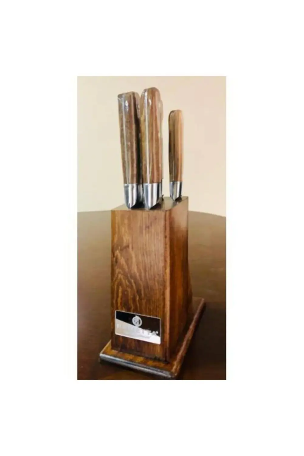 Standtlı 5 Parça 1. Kalite Paslanmaz Çelik Bıçak Seti