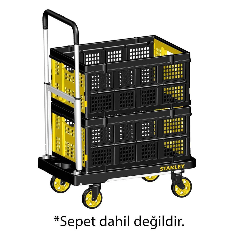 STANLEY FATMAX FX712 120Kg Profesyonel Katlanabilir Paket Taşıma Arabası STANLEY FATMAX FX712 120Kg Profesyonel Katlanabilir Paket Taşıma Arabası