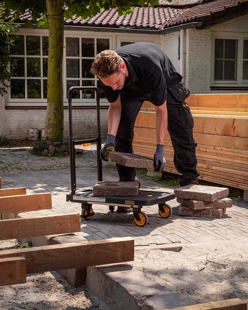 STANLEY FATMAX FX712 120Kg Profesyonel Katlanabilir Paket Taşıma Arabası STANLEY FATMAX FX712 120Kg Profesyonel Katlanabilir Paket Taşıma Arabası