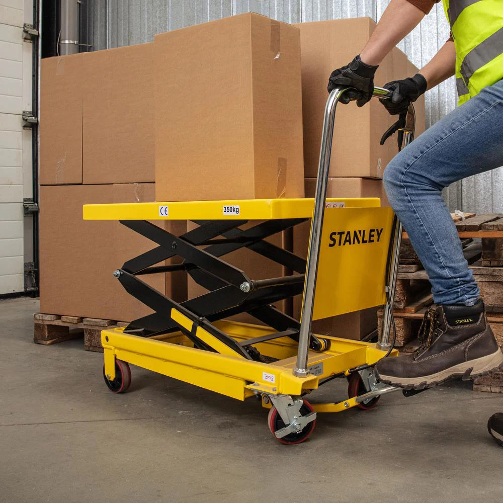 Stanley XX350 350Kg Profesyonel Çift Makaslı Platform Stanley XX350 350Kg Profesyonel Çift Makaslı Platform