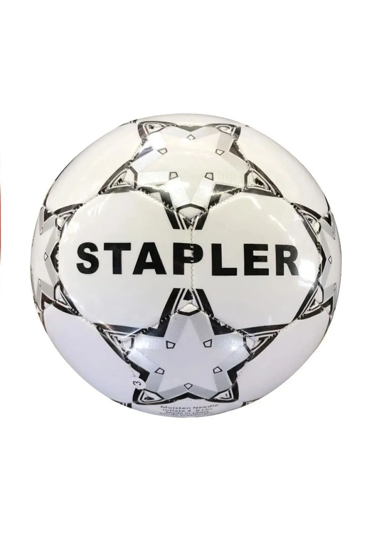 Stapler 5 Numara Futbol Topu ve Şişirme Pompası – Dayanıklı Kauçu