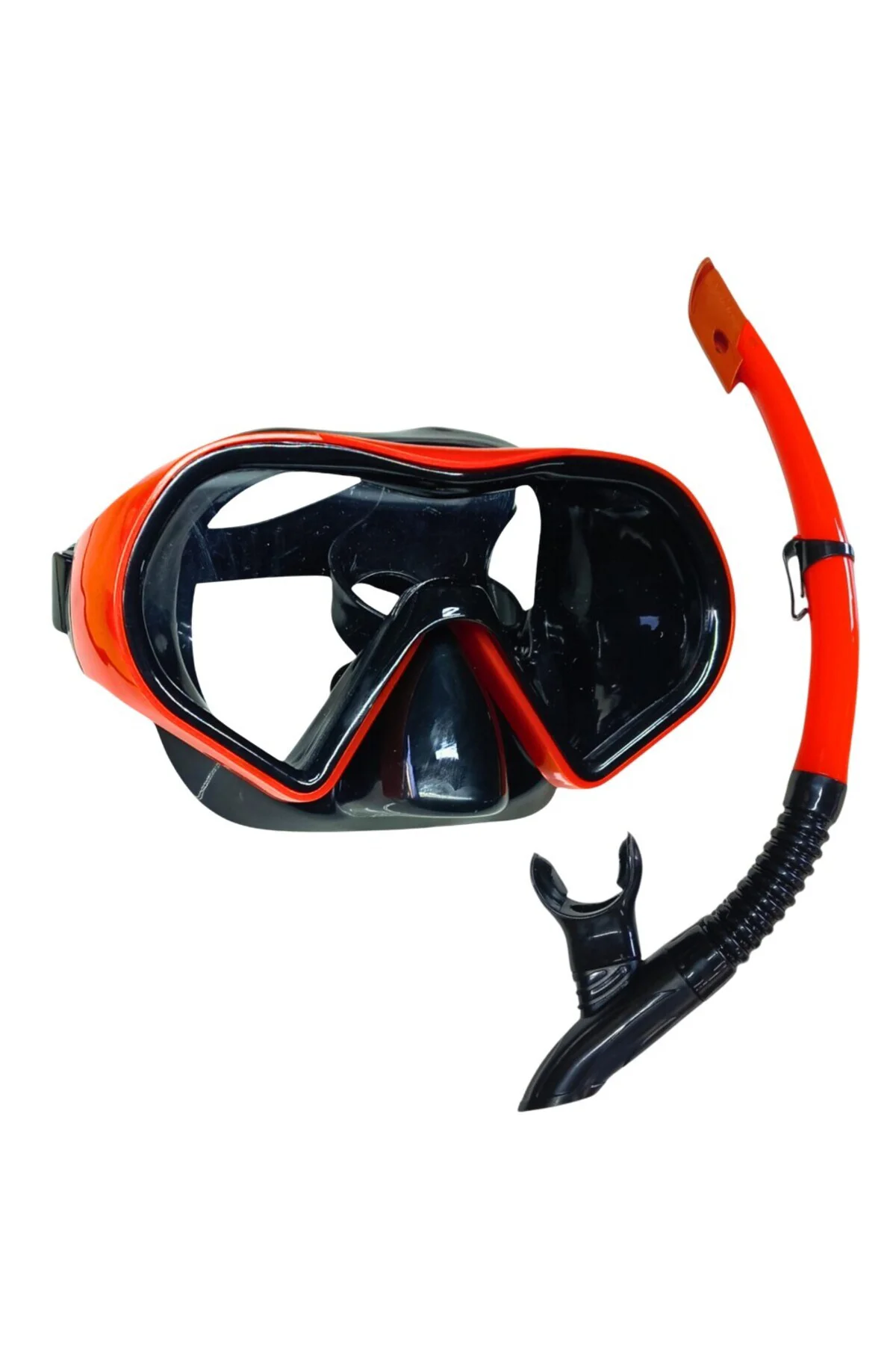 Star Diving Dalış Maskesi ve Snorkel Yetişkin - 51712-KIRMIZI