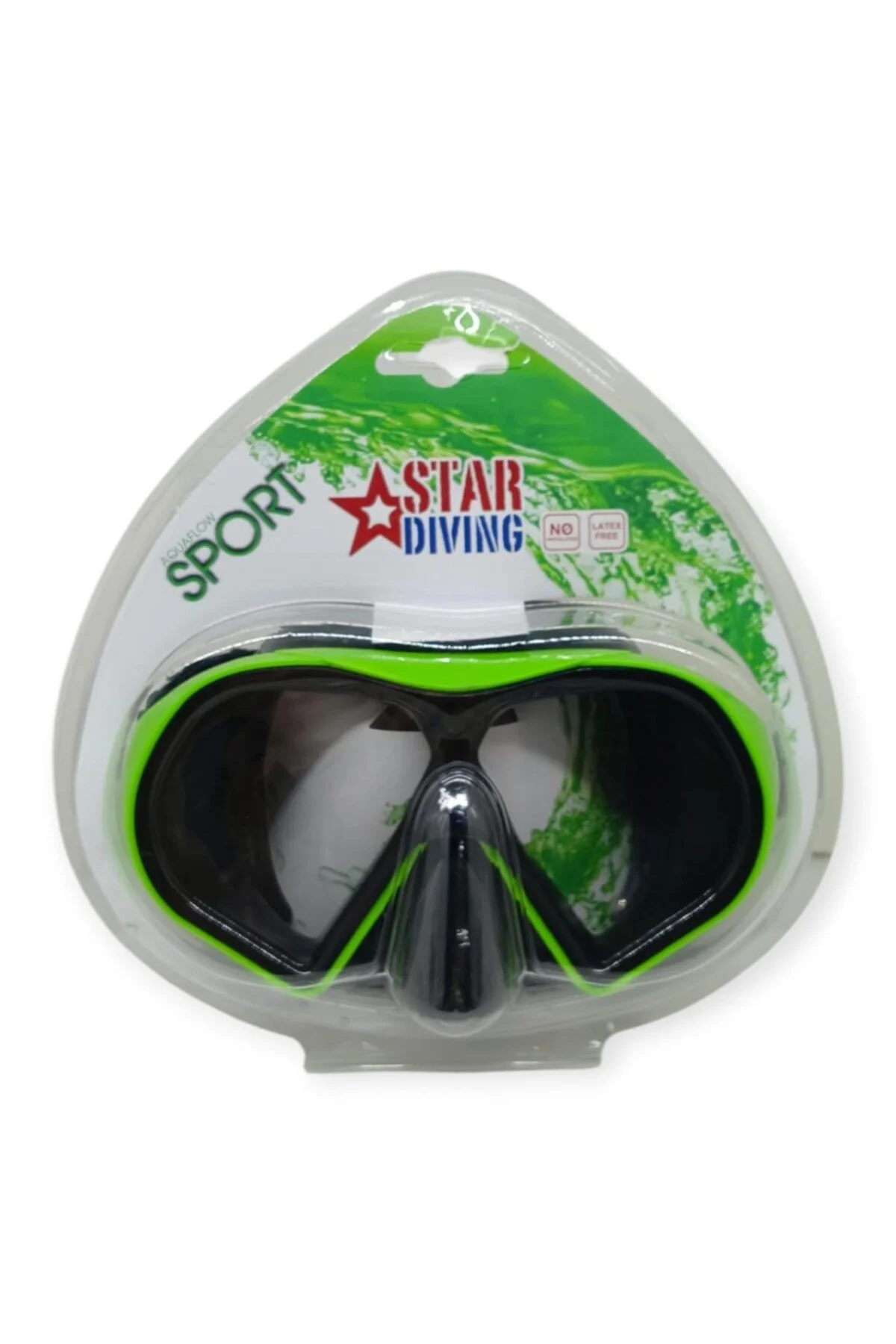 Star Diving Dalış Maskesi Yetişkin - 51703-YEŞİL (Lisinya)