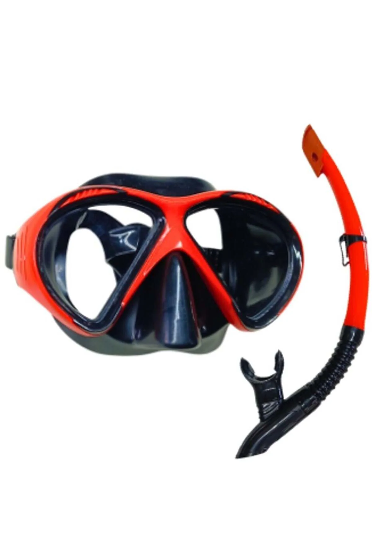 Star Diving Dalış Maskesi ve Snorkel Yetişkin - 51711-KIRMIZI (Li