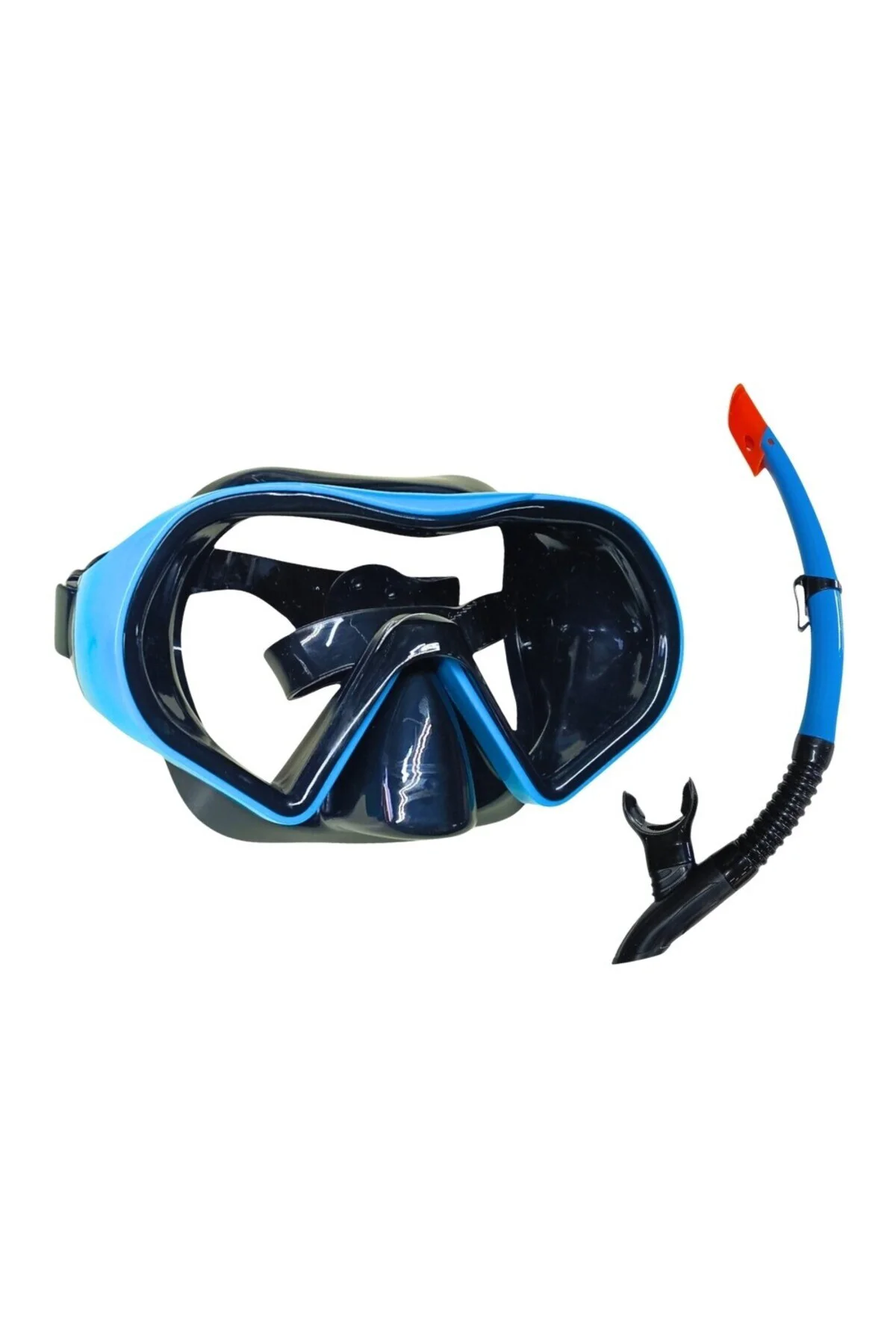 Star Diving Dalış Maskesi ve Snorkel Yetişkin - 51712-MAVİ