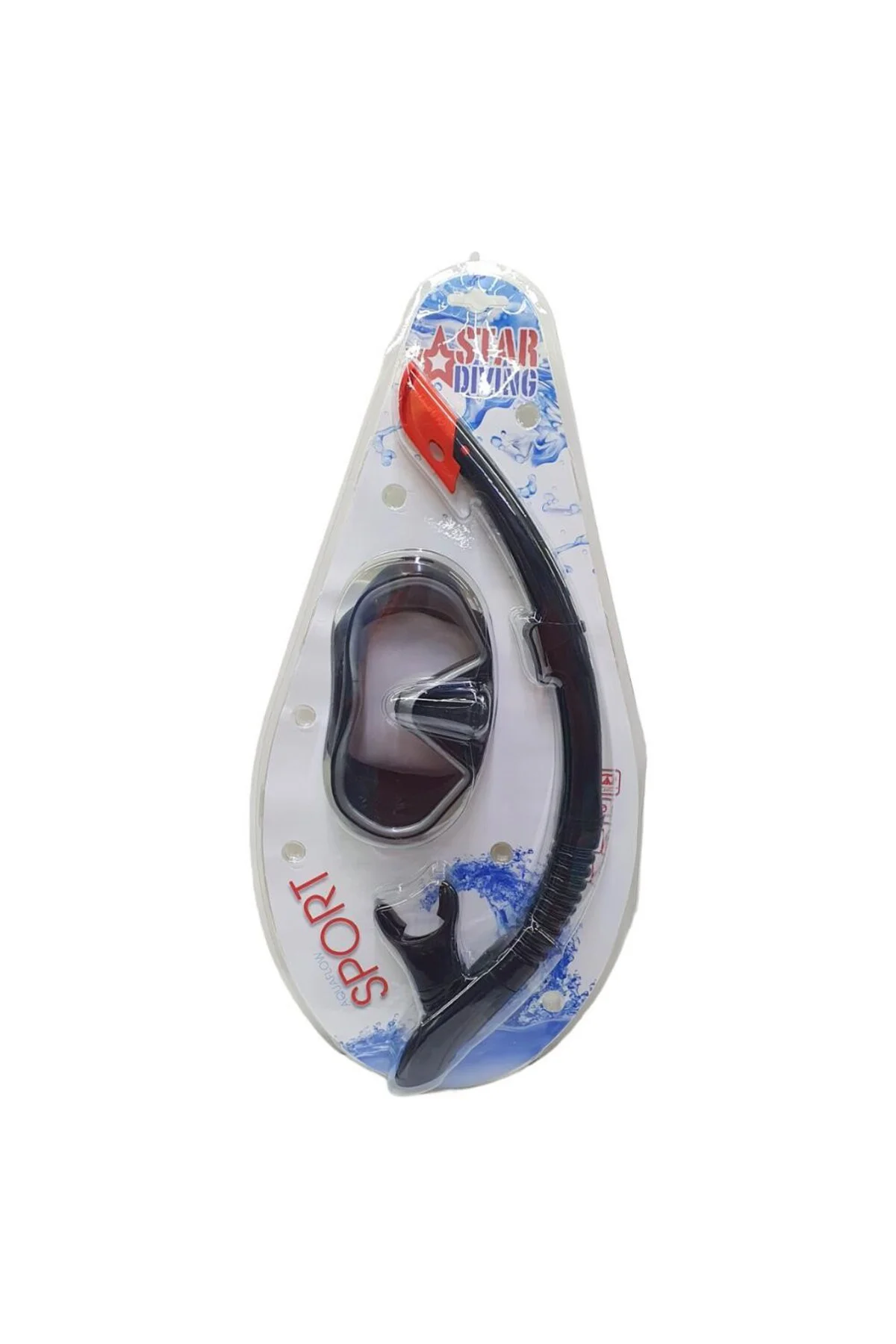 Star Diving Dalış Maskesi ve Snorkel Yetişkin - 51712-SARI