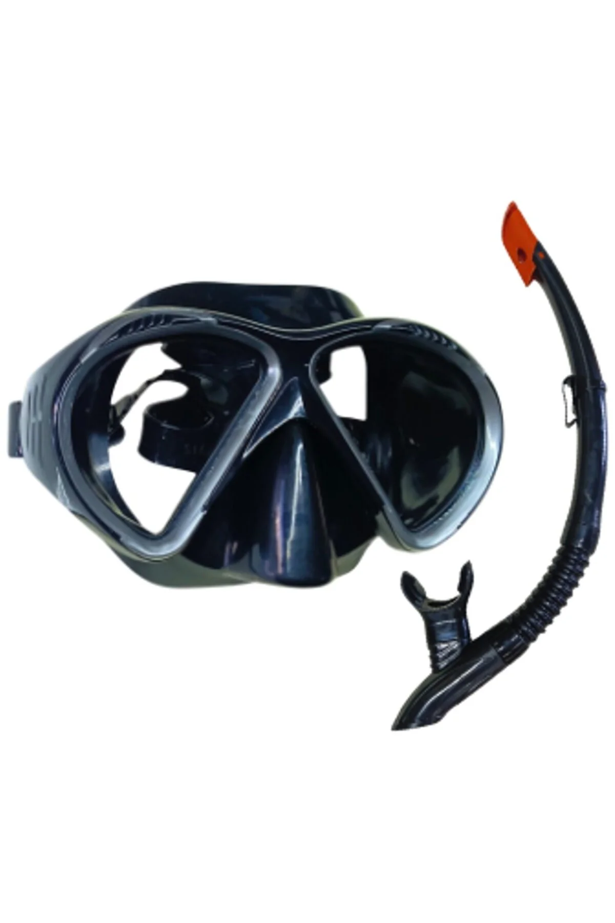Star Diving Dalış Maskesi ve Snorkel Yetişkin - 51711-SİYAH (Lisi