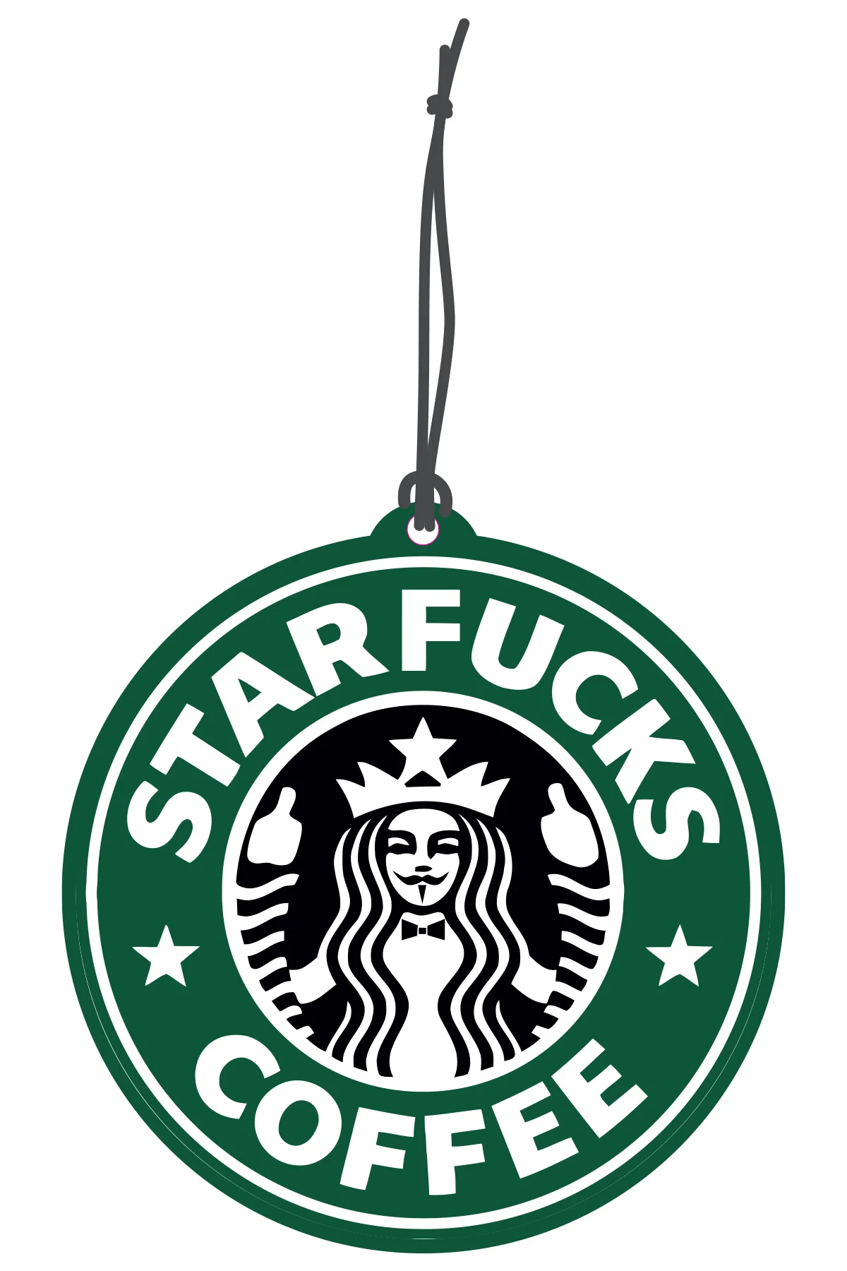 Star Fucks Görselli Dekoratif Oto Kokusu ve Aksesuar Seti