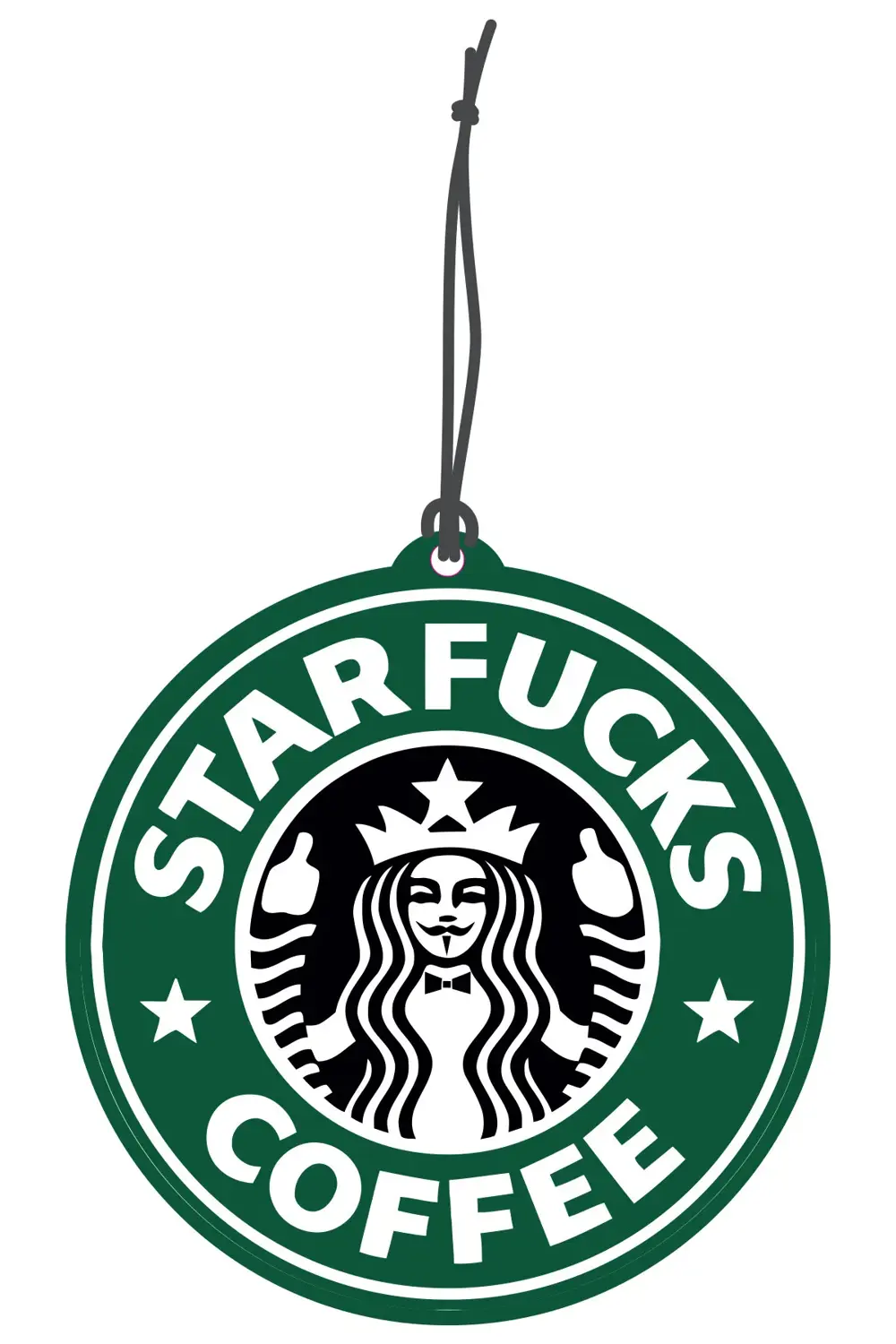 Star Fucks Görselli Dekoratif Oto Kokusu ve Aksesuar Seti