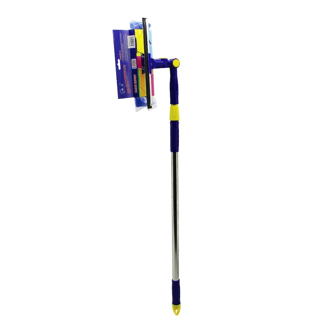 Star Q 2 Başlı=camsil Çekpas - M.fiber Mop=24.5cm 360 Derece Başlık Camsil - Mop Uzayan Metal - Pls.sap= 85-133cm Bx40 Fiyatı, Yorumları ve Özellikleri