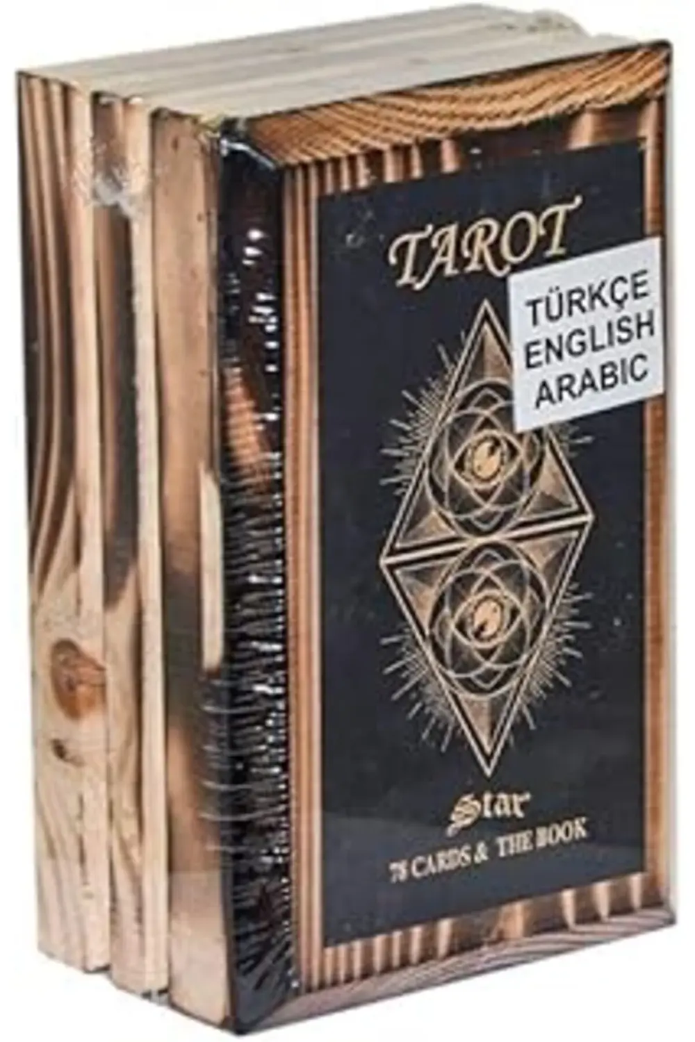 Star Tarot Oyun Kartı Ahşap Kutulu
