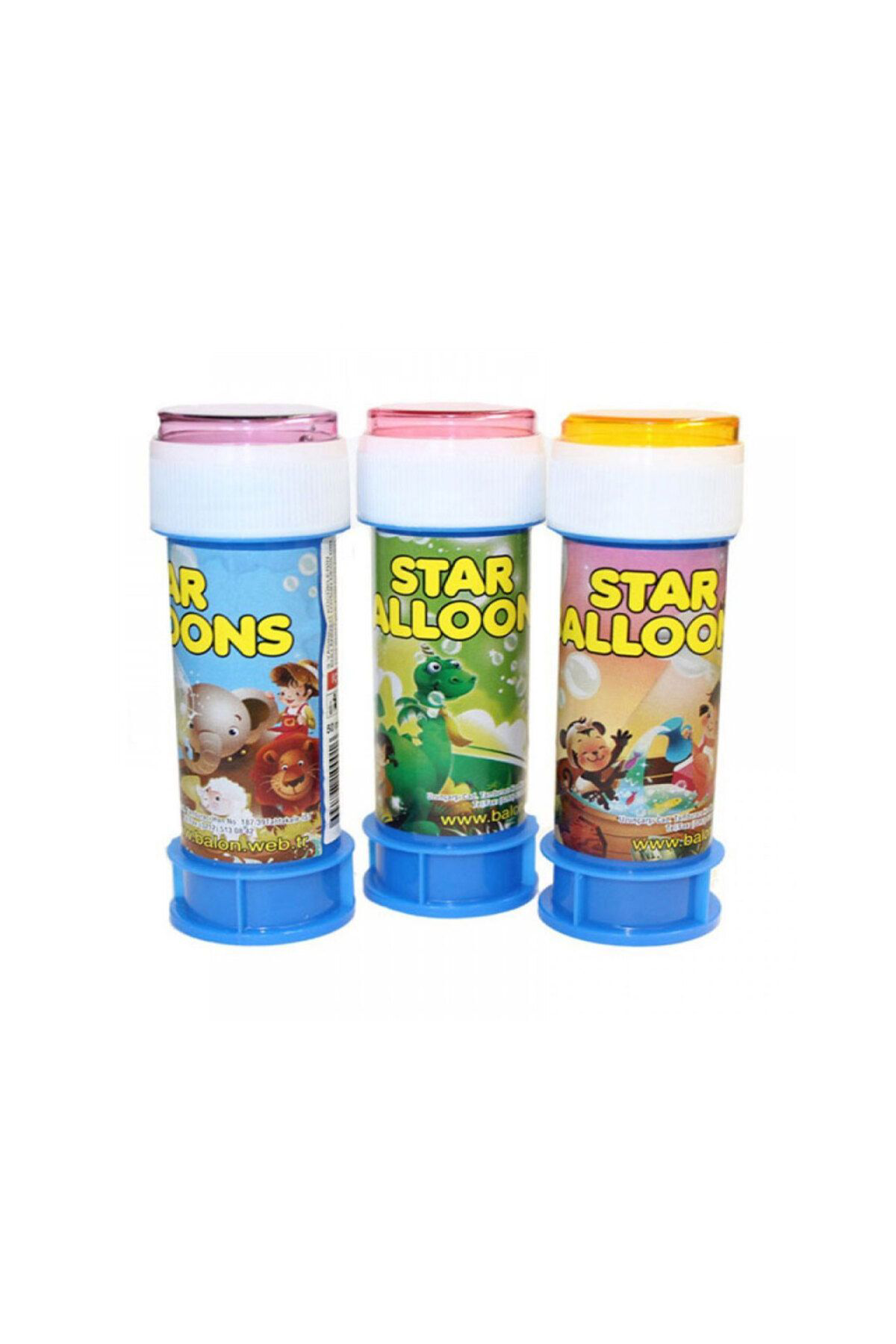 Star Üflemeli Köpük Baloncuk Sevimli Karakterler Oyuncak Köpük Ba