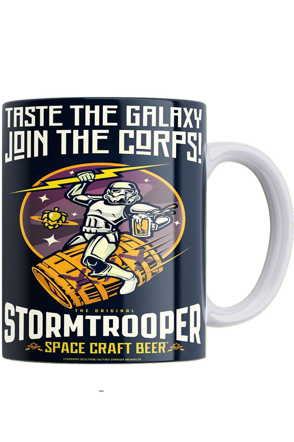 Remonz Star Wars Baskılı %100 Porselen Kupa