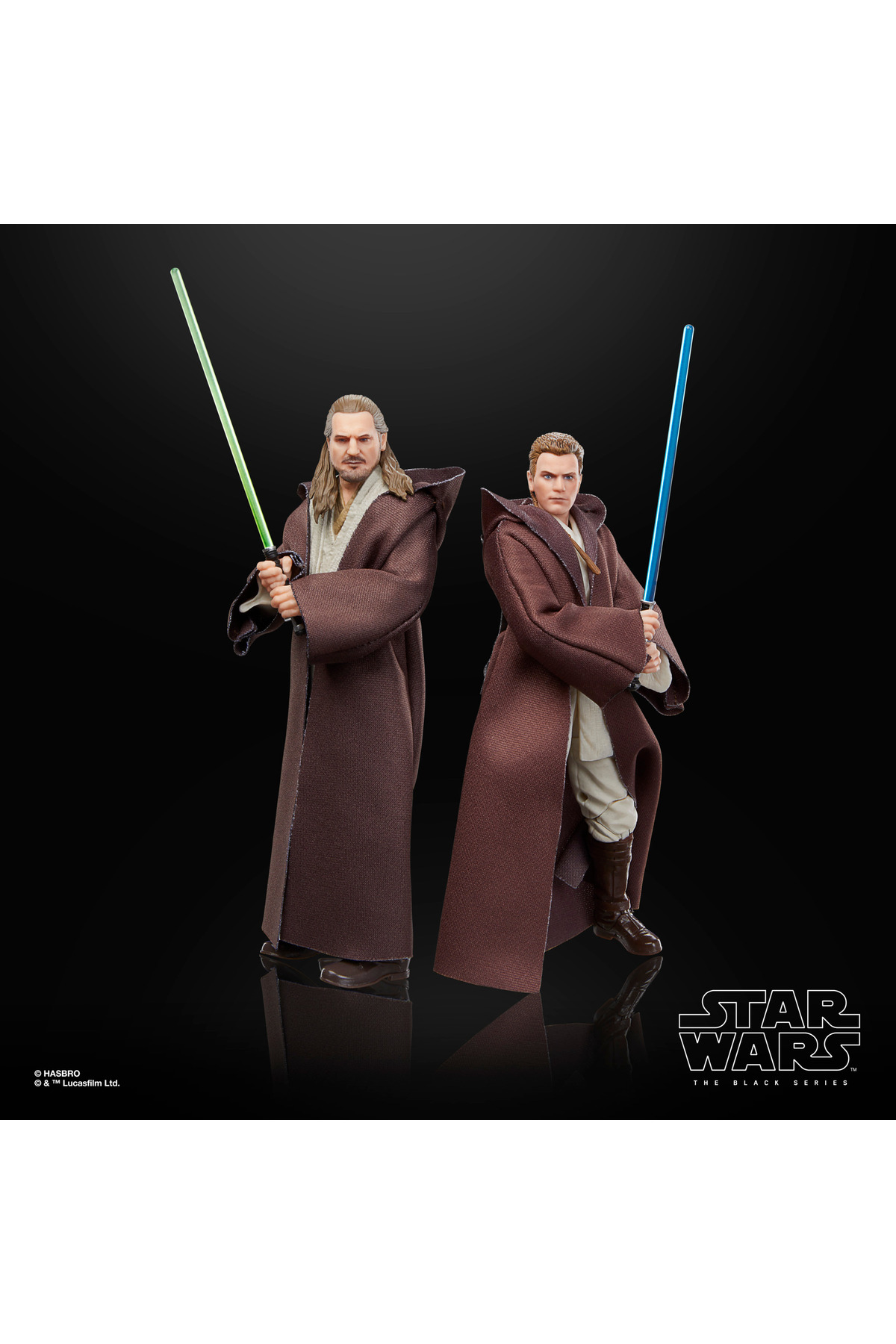 Star Wars Black Series Qui-Gon Jinn, Darth Maul, Obi-Wan Kenobi (