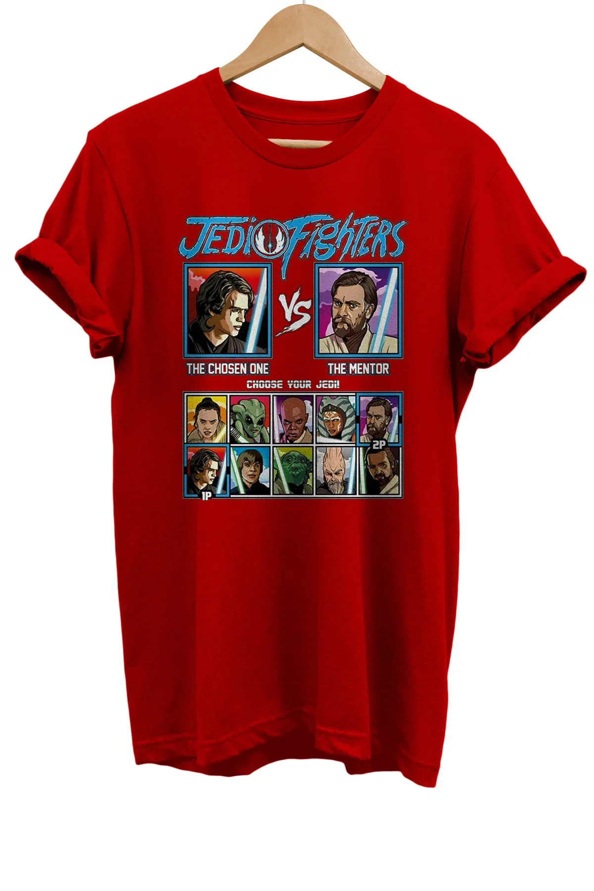 Star Wars Jedi Fighters Baskılı %100 Pamuk Basic T-shirt Normal B