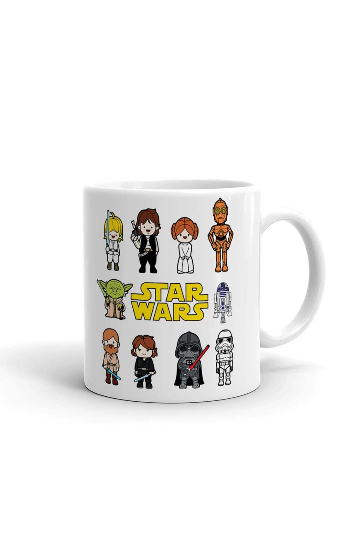 Star Wars Karakteri Seramik ithal Porselen Seramik Kupa Bardak